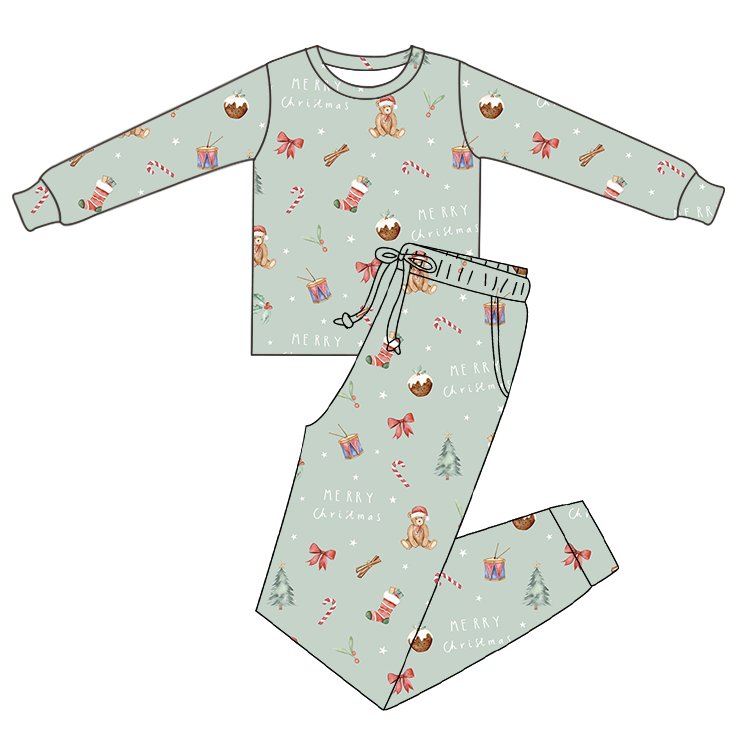 *PREORDER* Merry Christmas - Adult Two-Piece Set