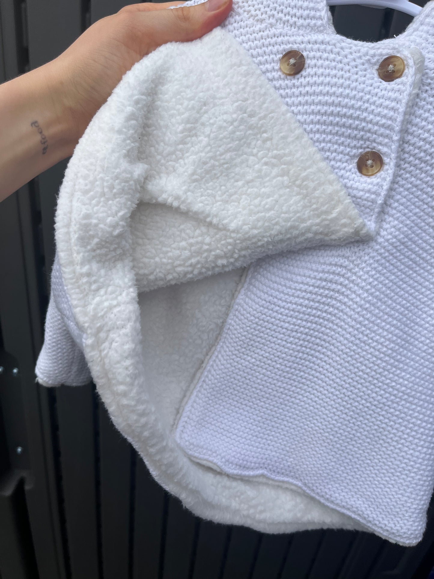Carters Knit Fuzzy-Lined Sweater 18m