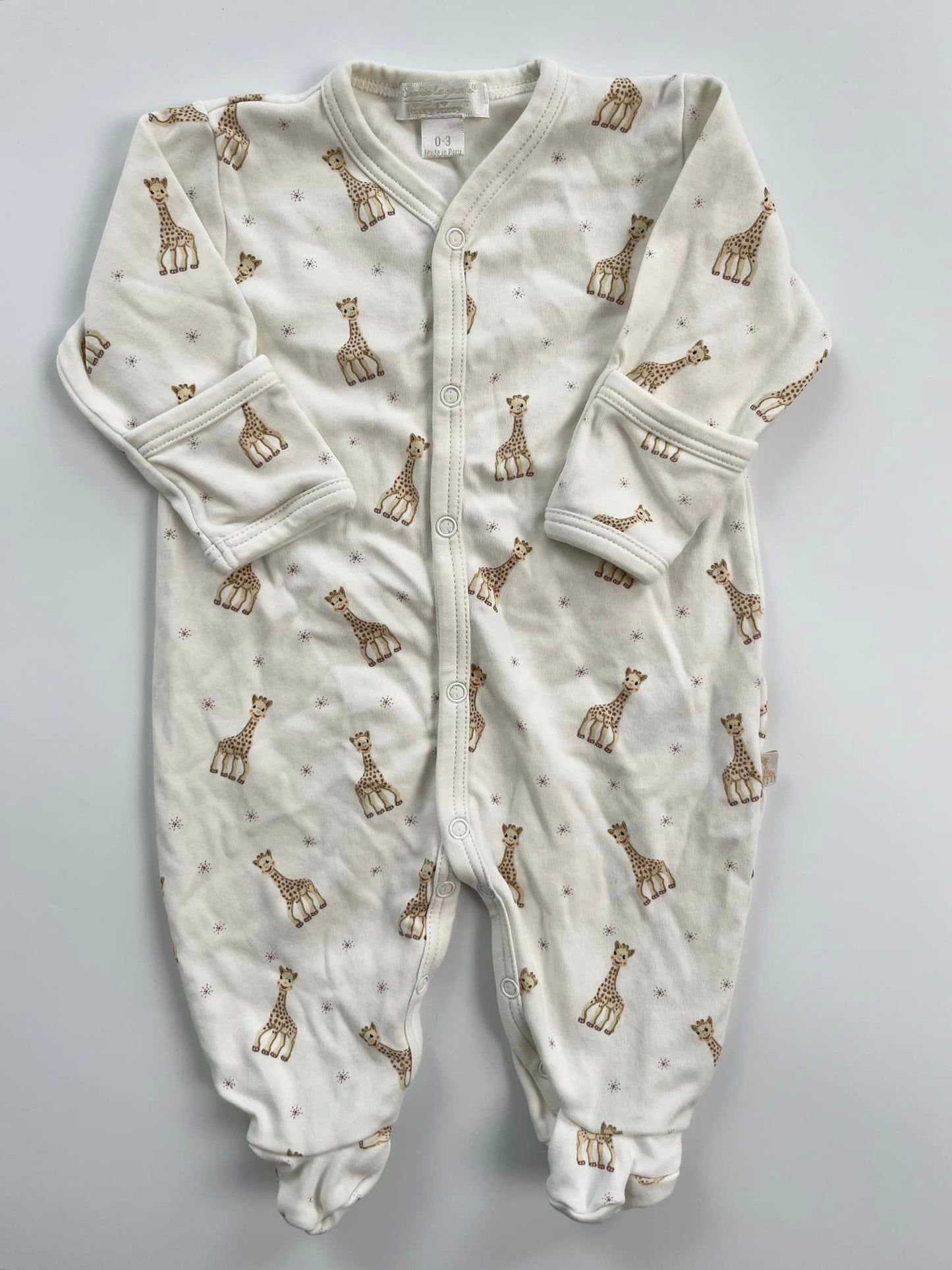 Sophie La Girafe Sleeper by Kissy Kissy 0-3m