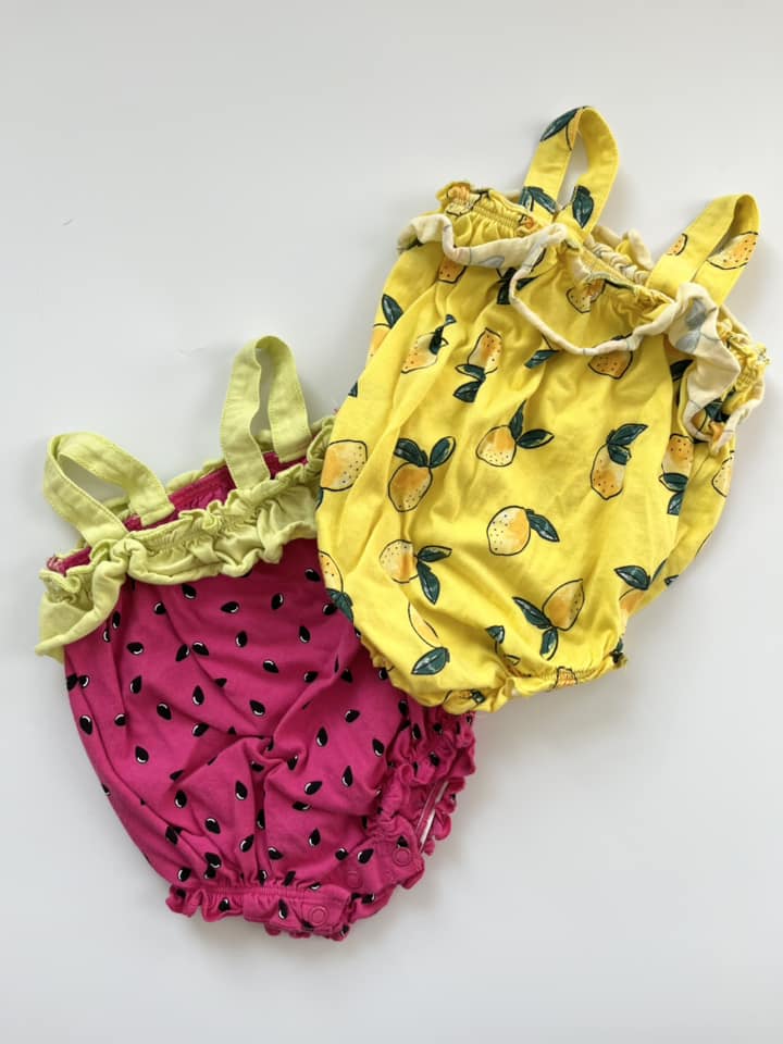 George Rompers 0-3m