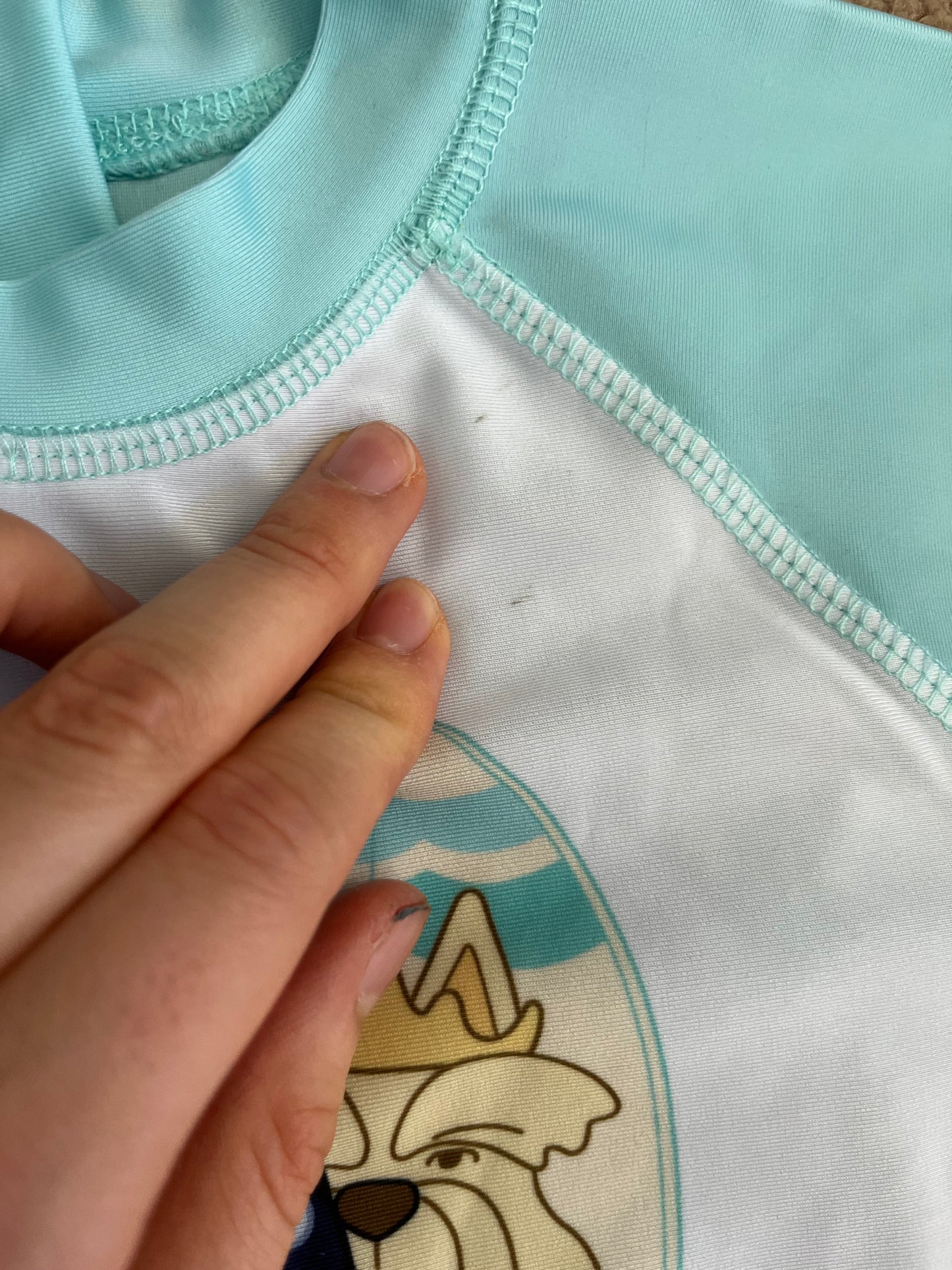 Bluey Character Rashguard Swimsuit 18-24m