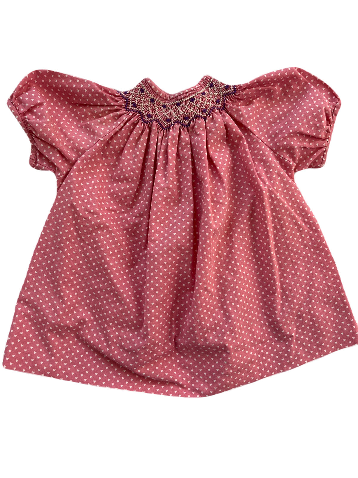 Handmade Hearts Dress 6-12m