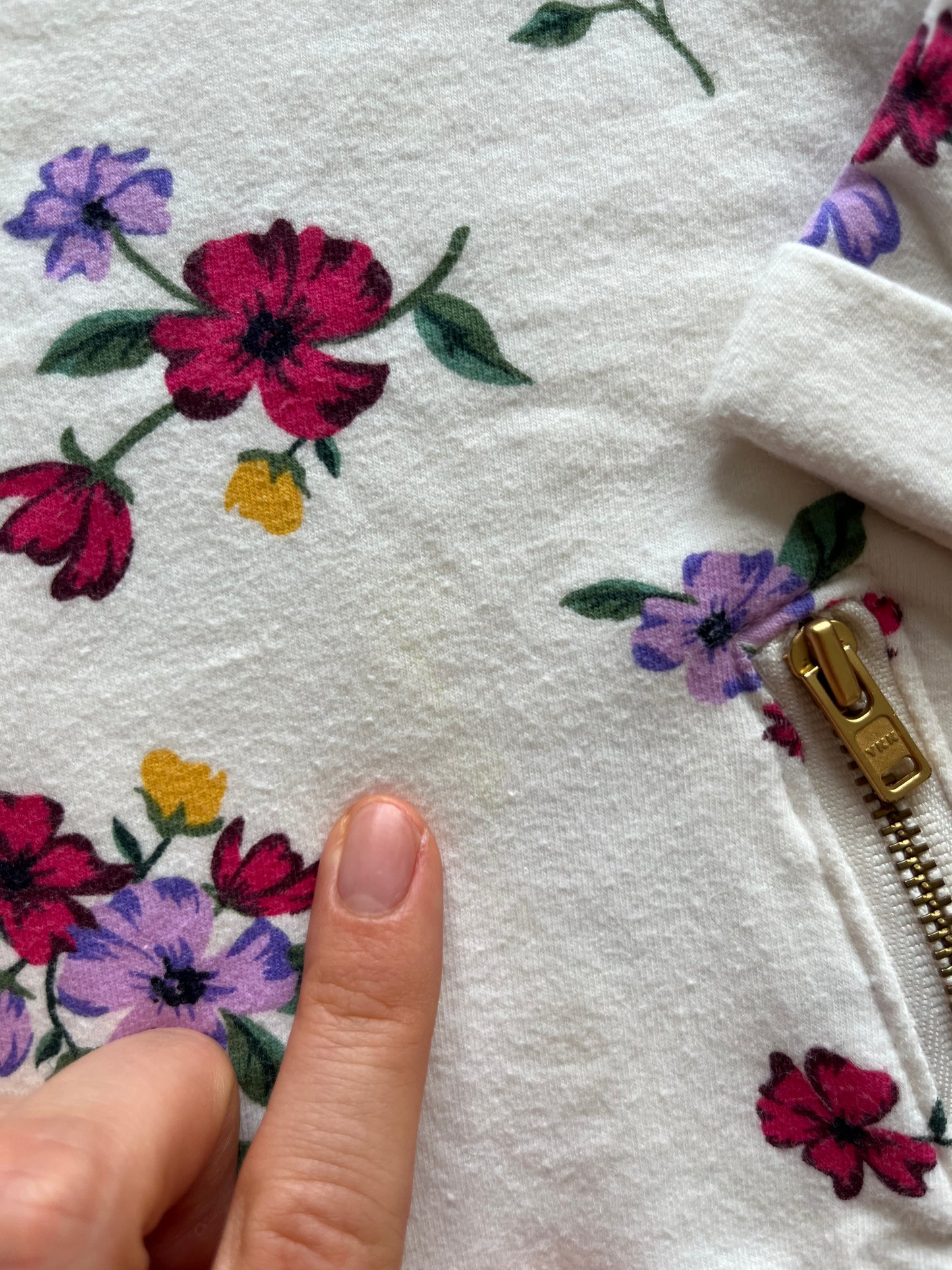 Old Navy Floral Sweater Dress 0-3m