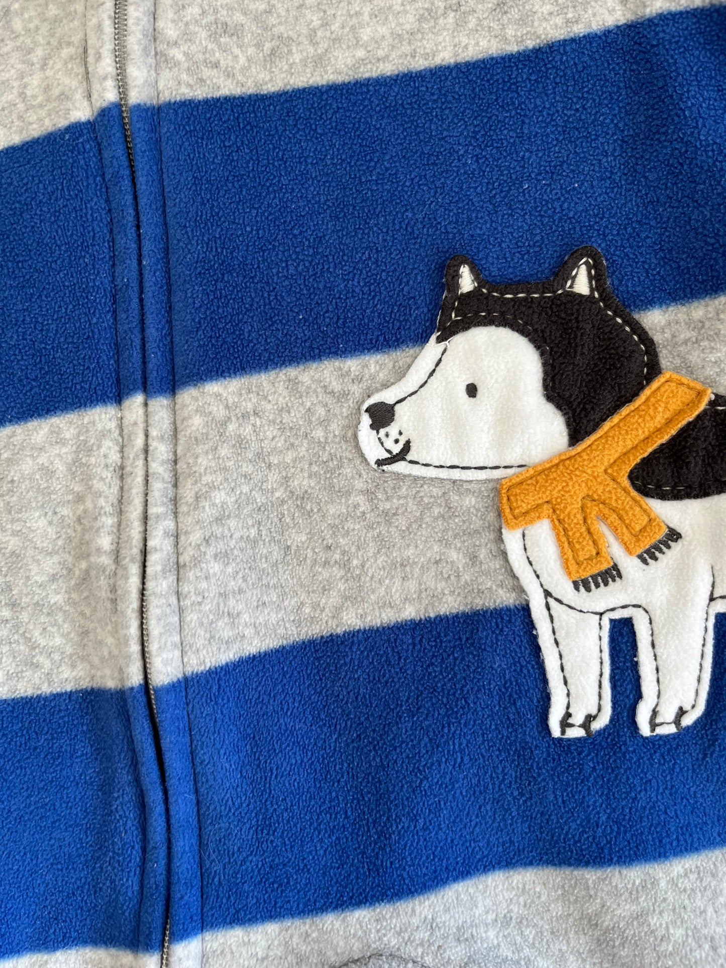 Carters Fleece Dog Footie 3m