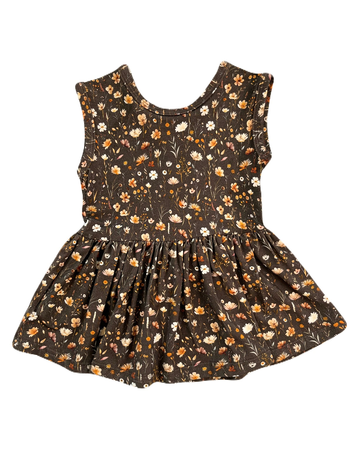 Auburn Bloom Peplum Set