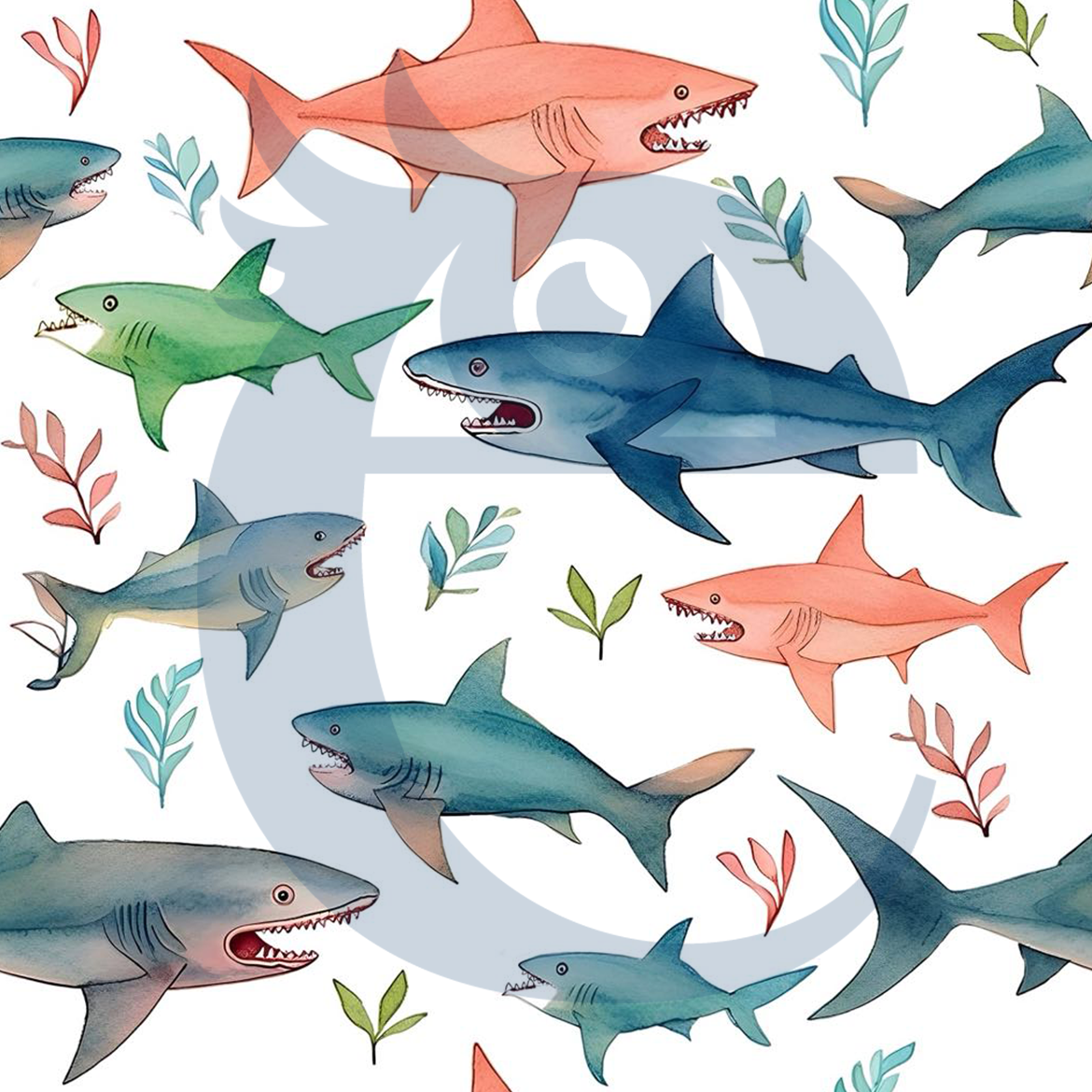 Boho Shark Zippy - Old Style Sizing