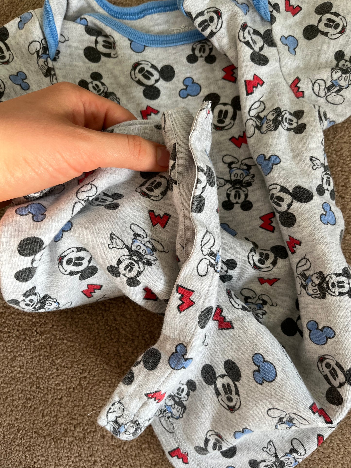 Disney Mickey Mouse Shortie Romper 18m