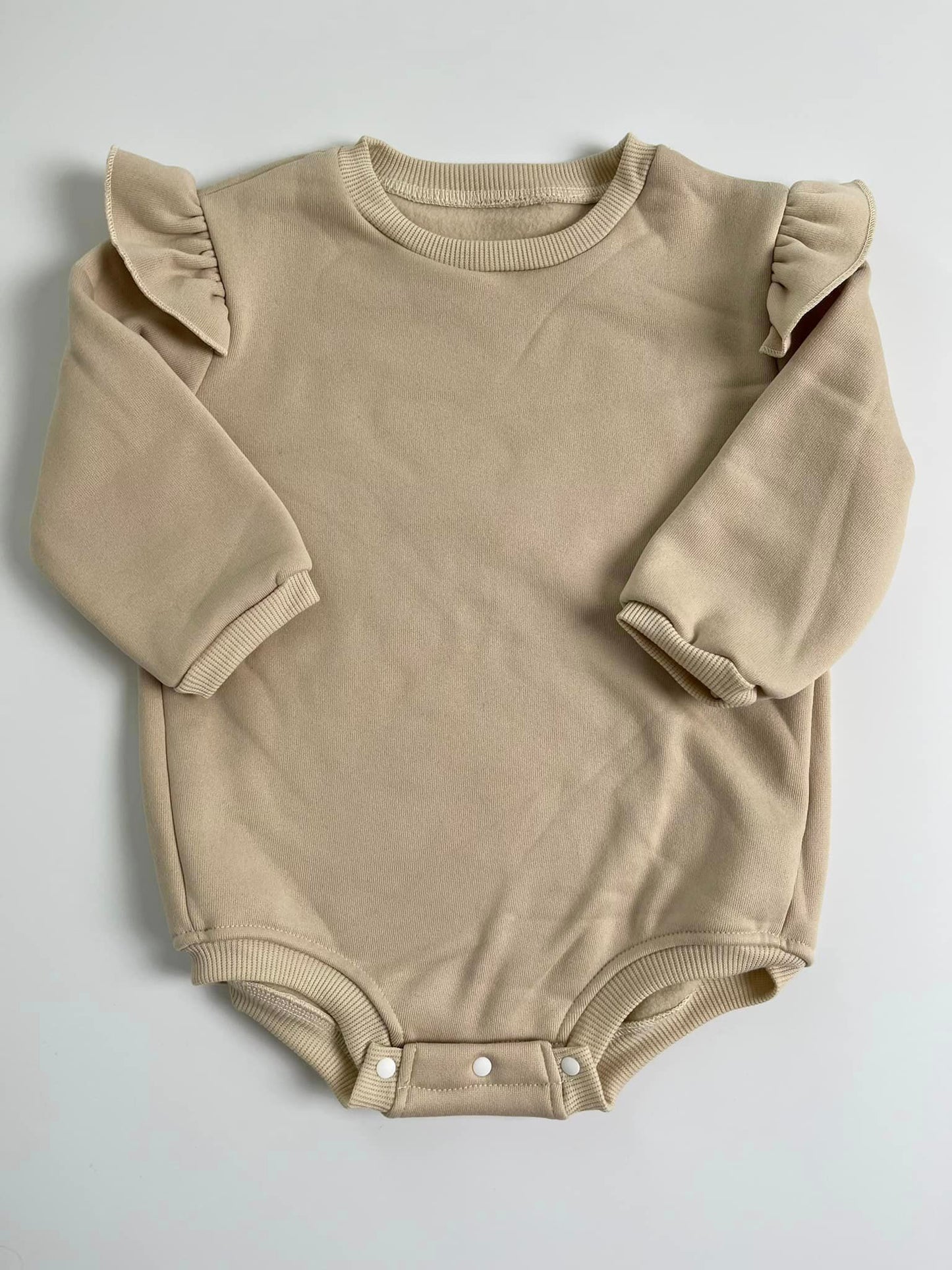 Fleece Lined Bubble Romper 1-2T