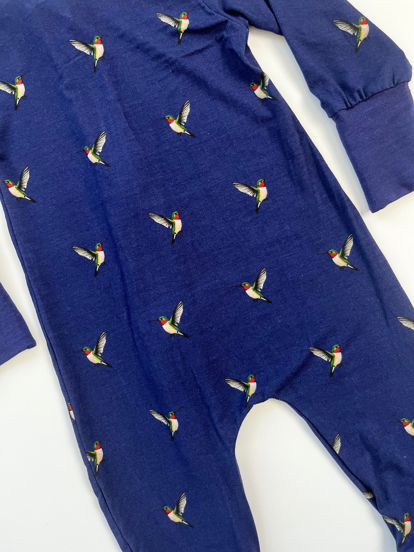 Hello Hummingbird Zippy - Old Style Zipper Cover