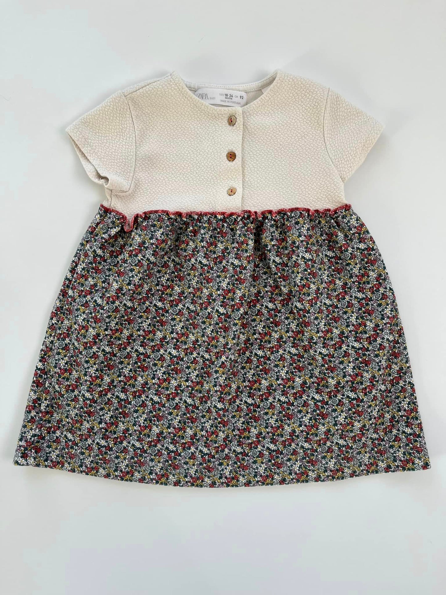 ZARA Floral Dress 18-24m