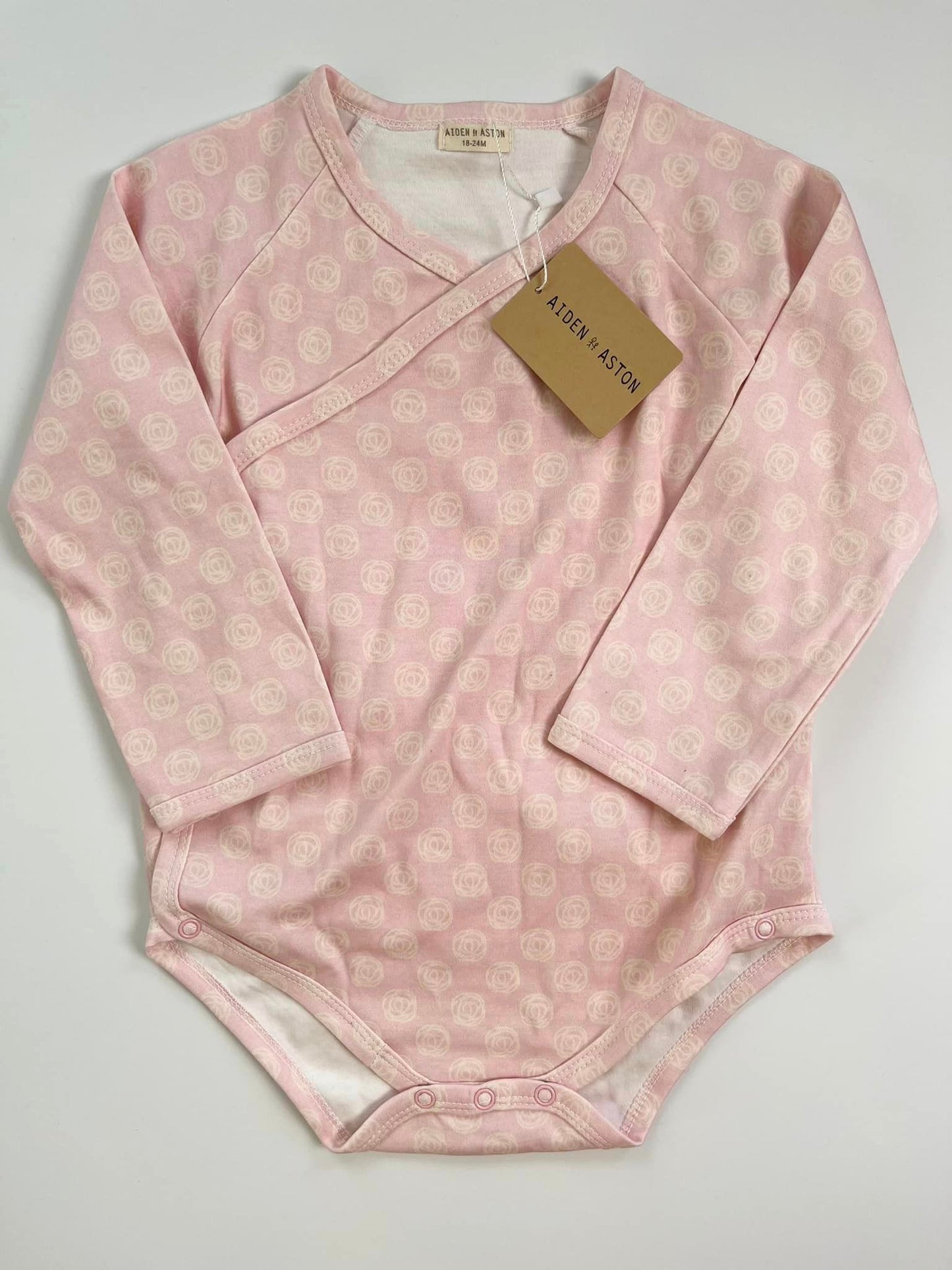 Aiden Aston Long-Sleeve Onesie 18-24m