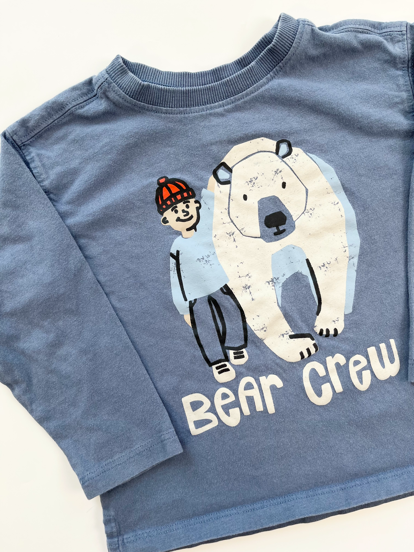 ZARA Long Sleeve Bear Shirt 18-24m