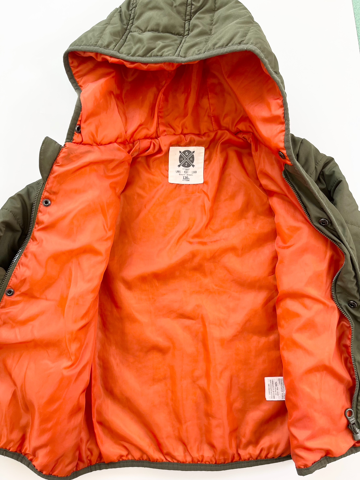 GIORDANO JR. Jacket 6/7T