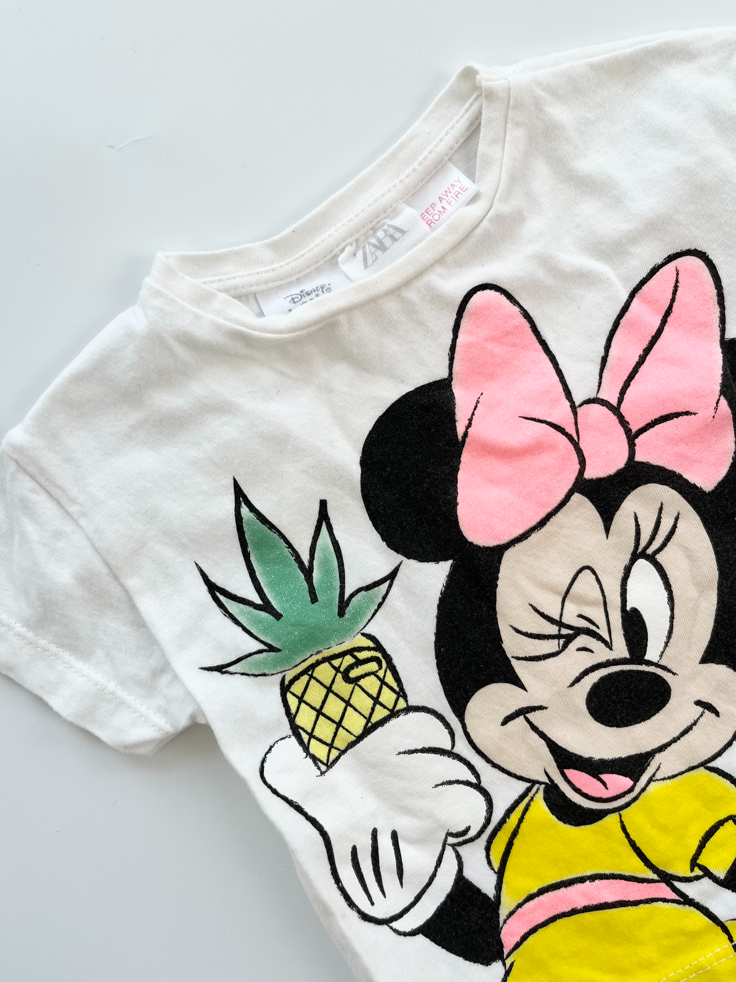ZARA Minnie T-Shirt 6-9m