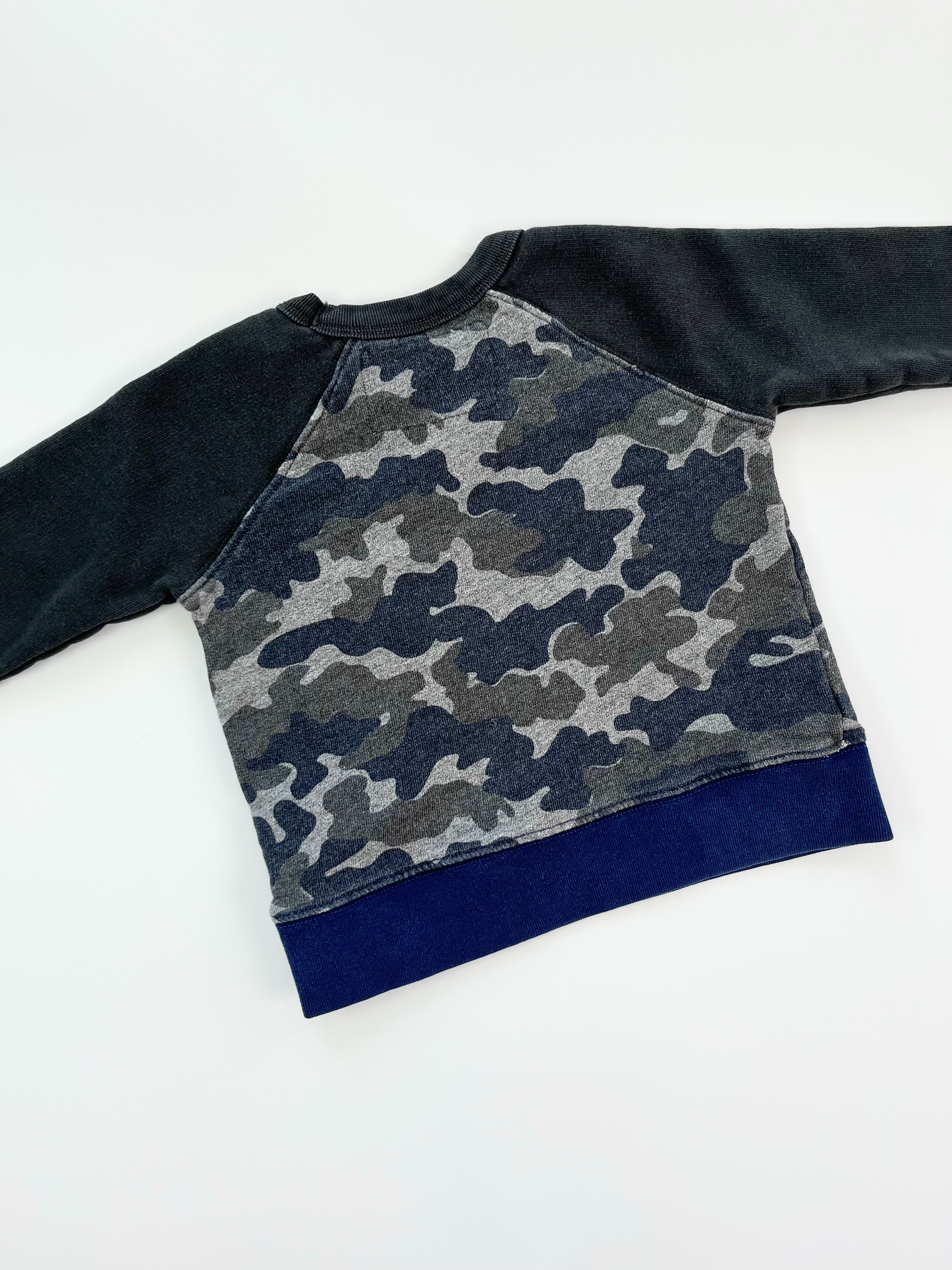 Crewcuts Camo Crewneck 3T
