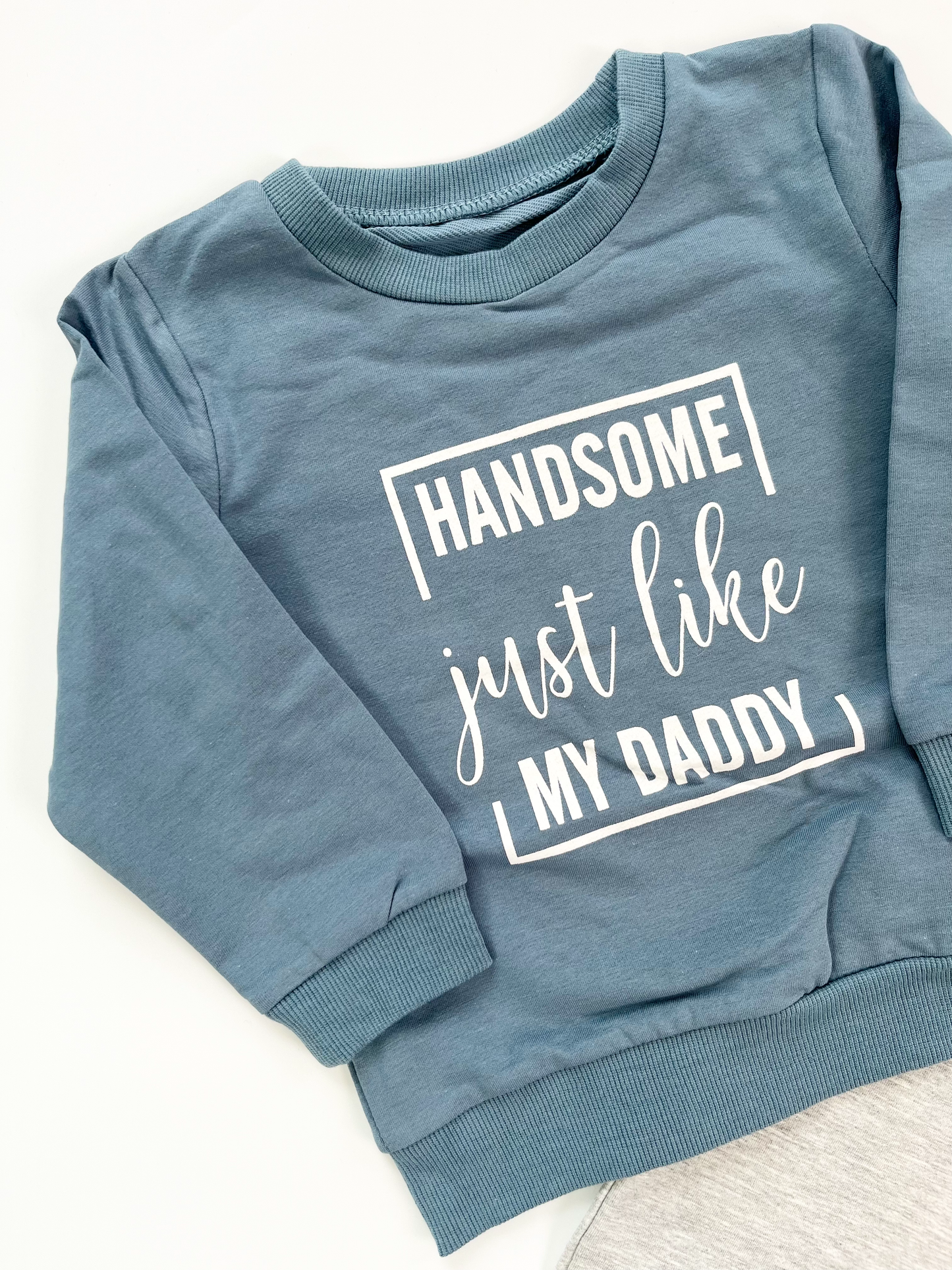 “Handsome Just Like Daddy” Set 12-24m