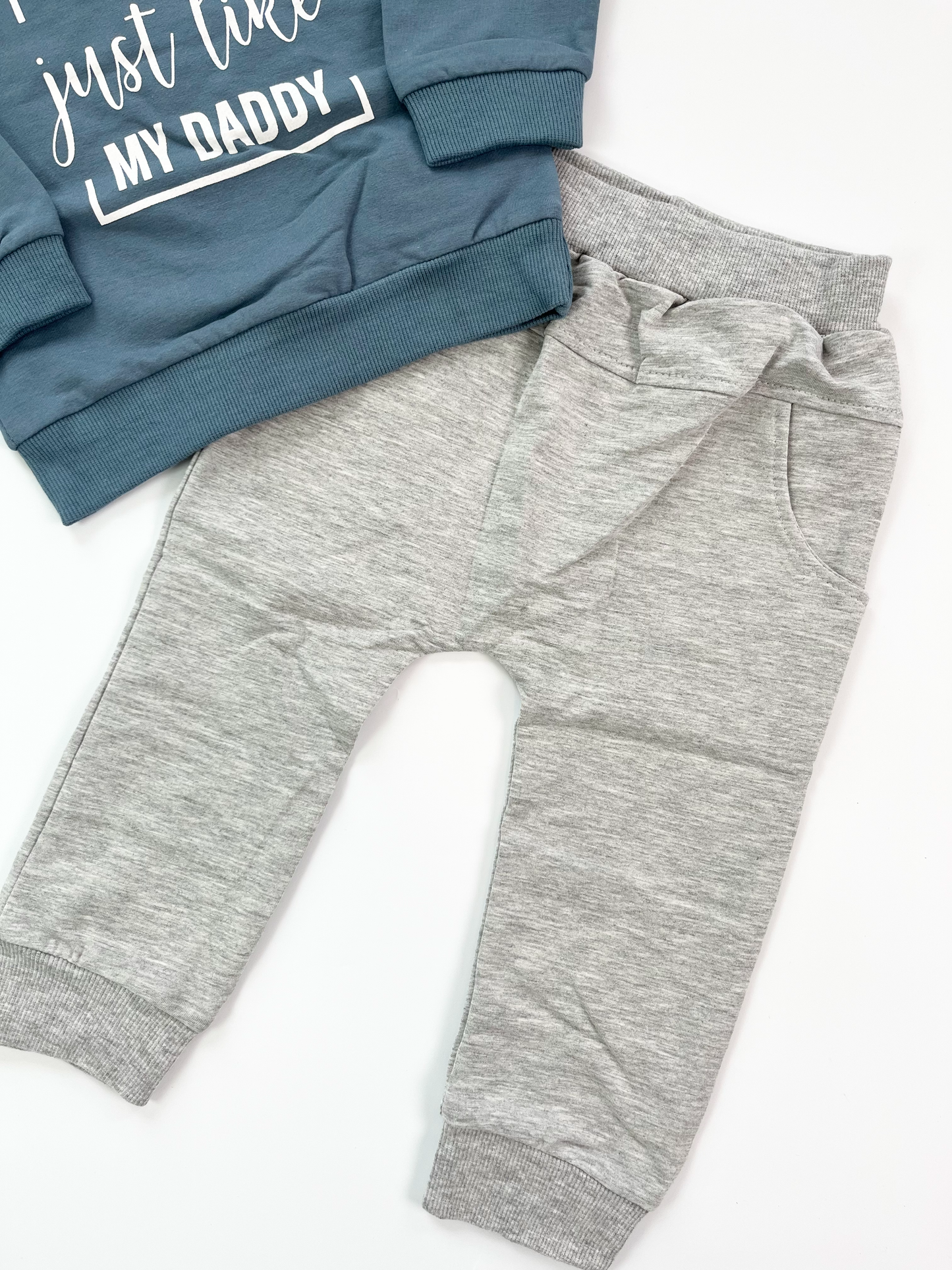“Handsome Just Like Daddy” Set 12-24m