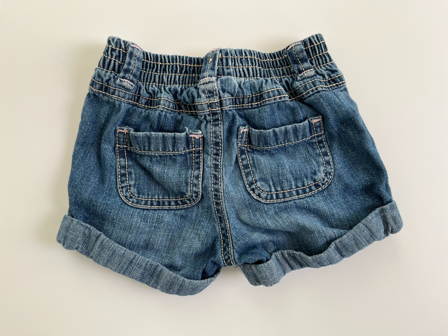 Old Navy Demin Shorts 6-12m