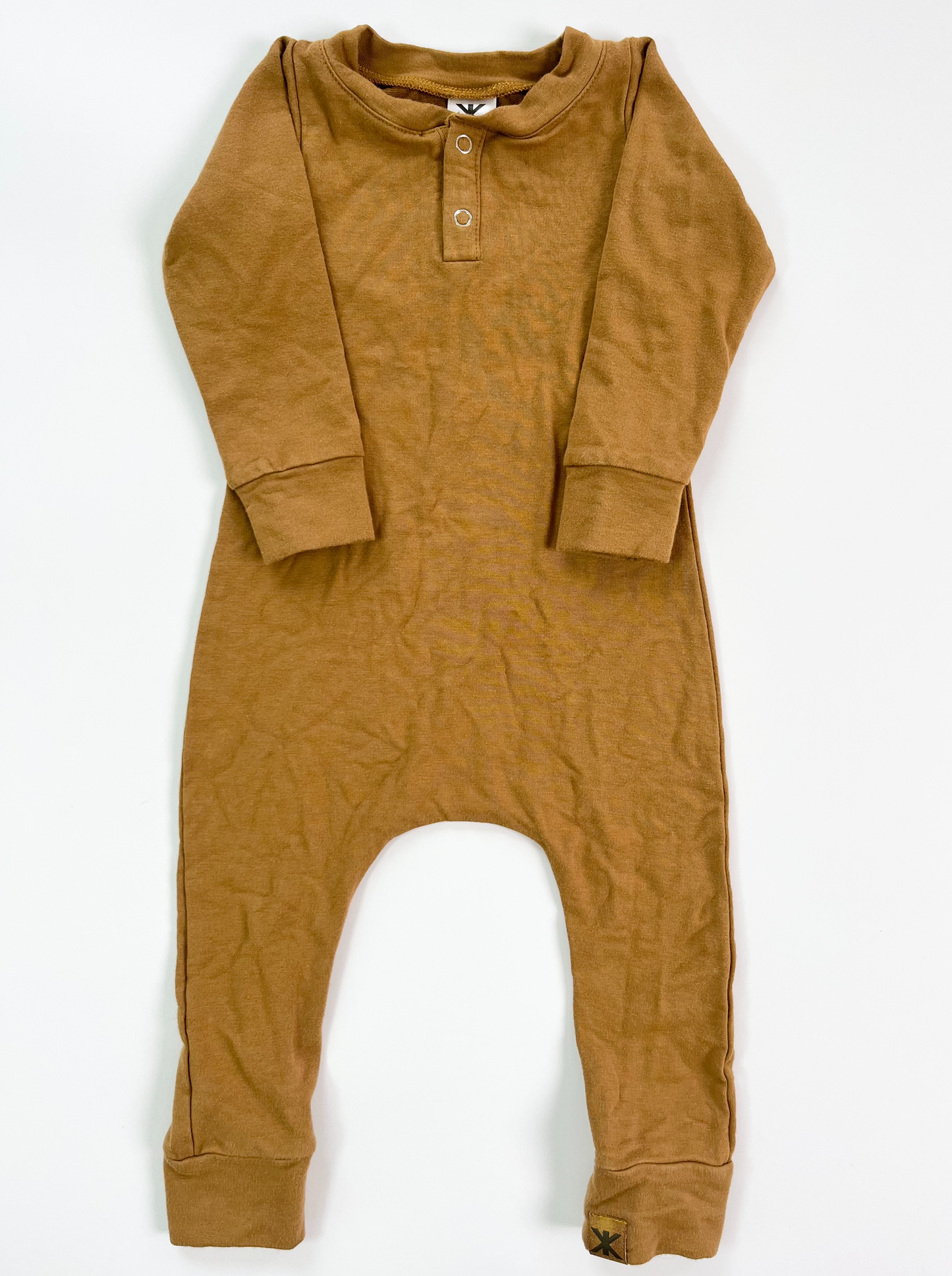 Brok Boys Bamboo Snapless Romper 6-12m