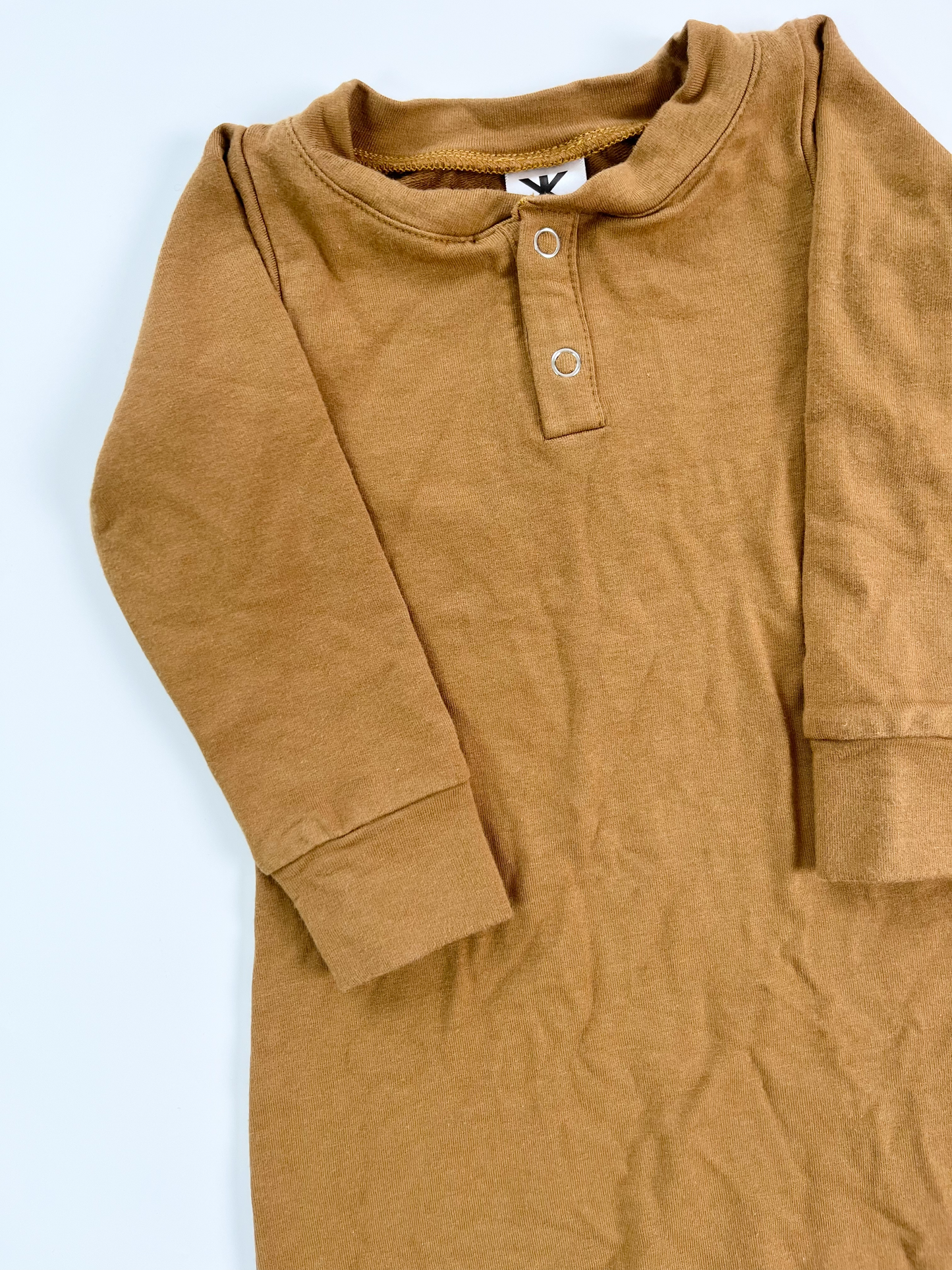 Brok Boys Bamboo Snapless Romper 6-12m