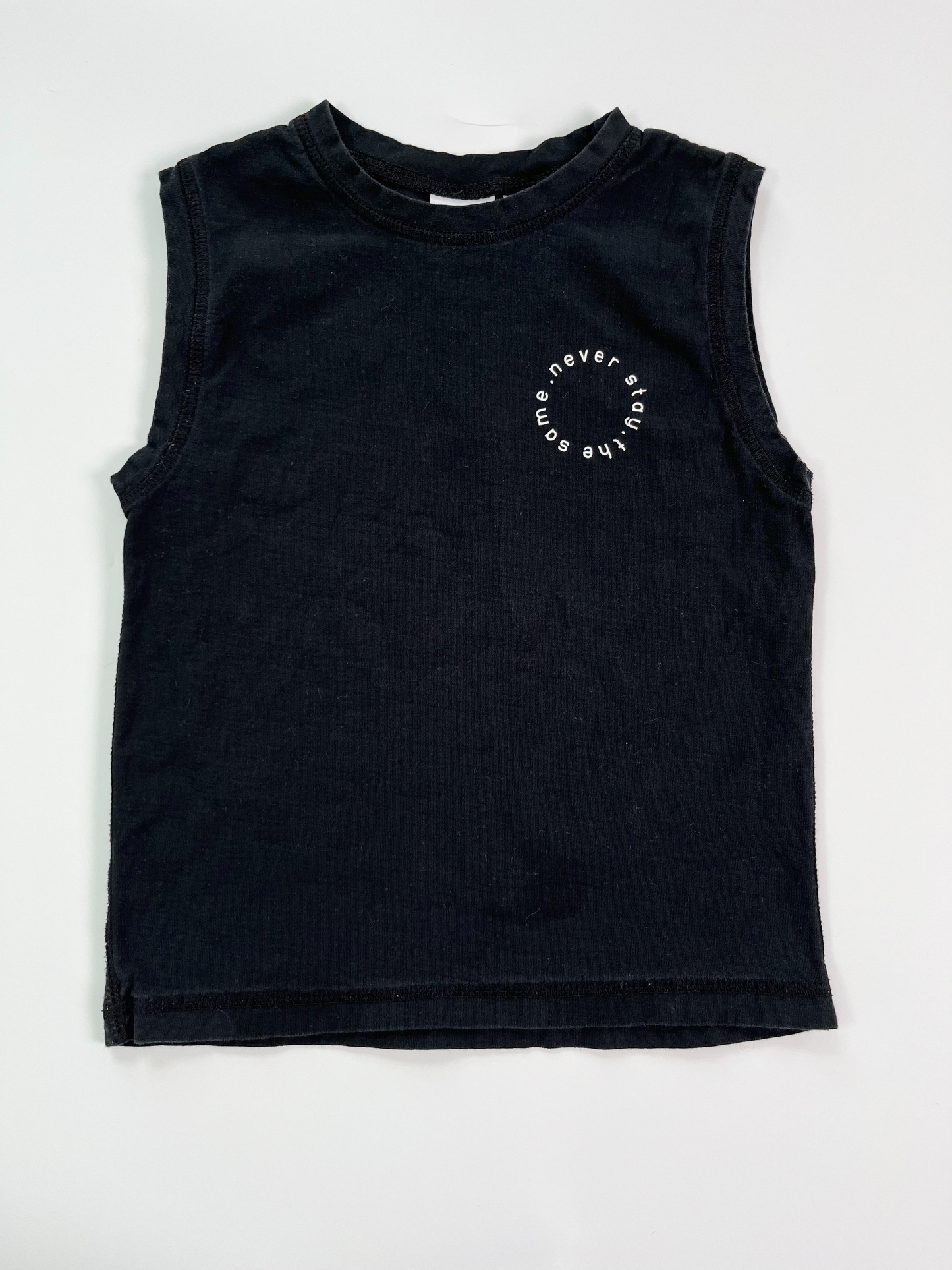 ZARA “Never Stay The Same” Tank Top 4-5T