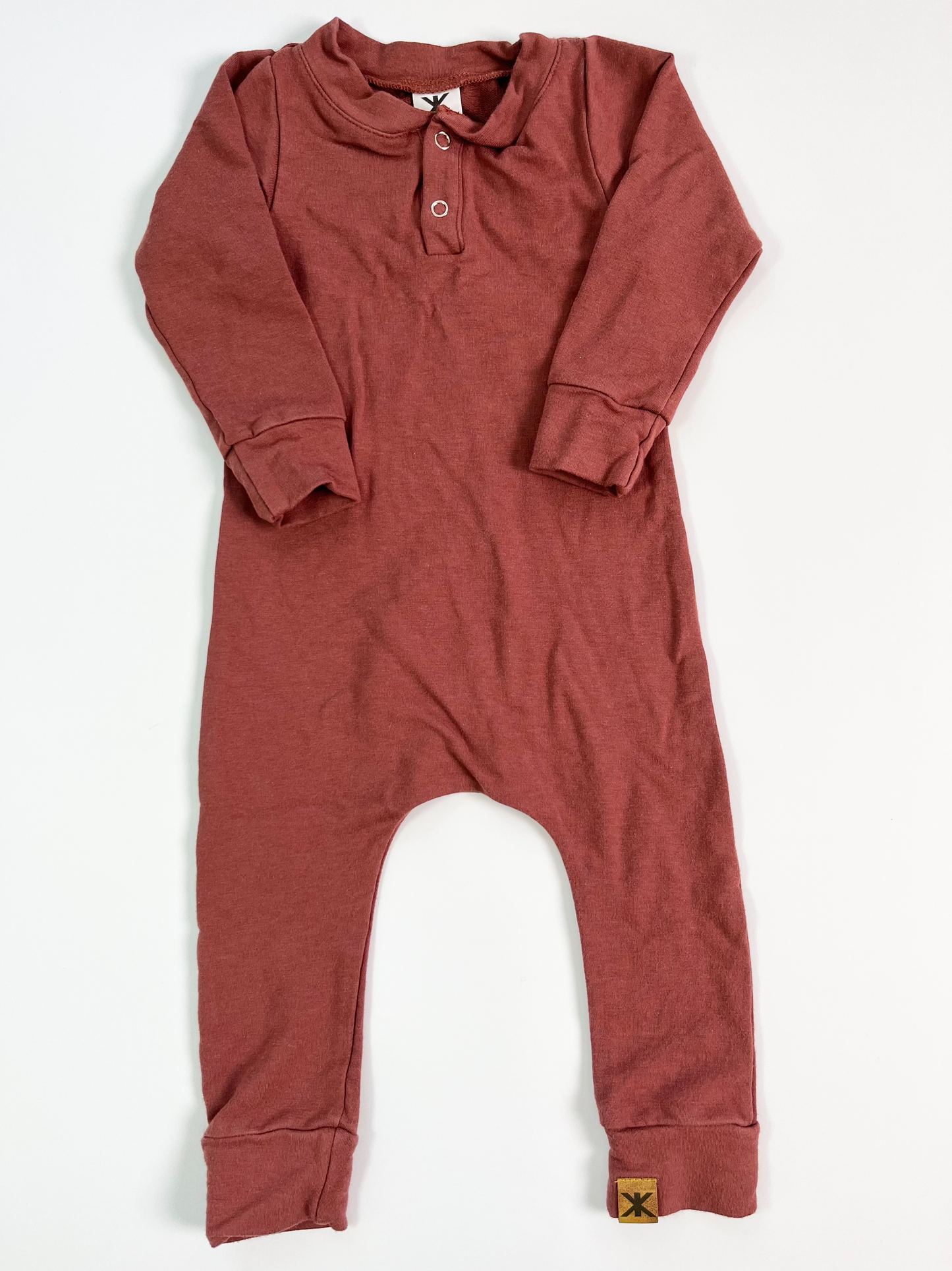 Brok Boys Snapless Bamboo Romper 6-12m