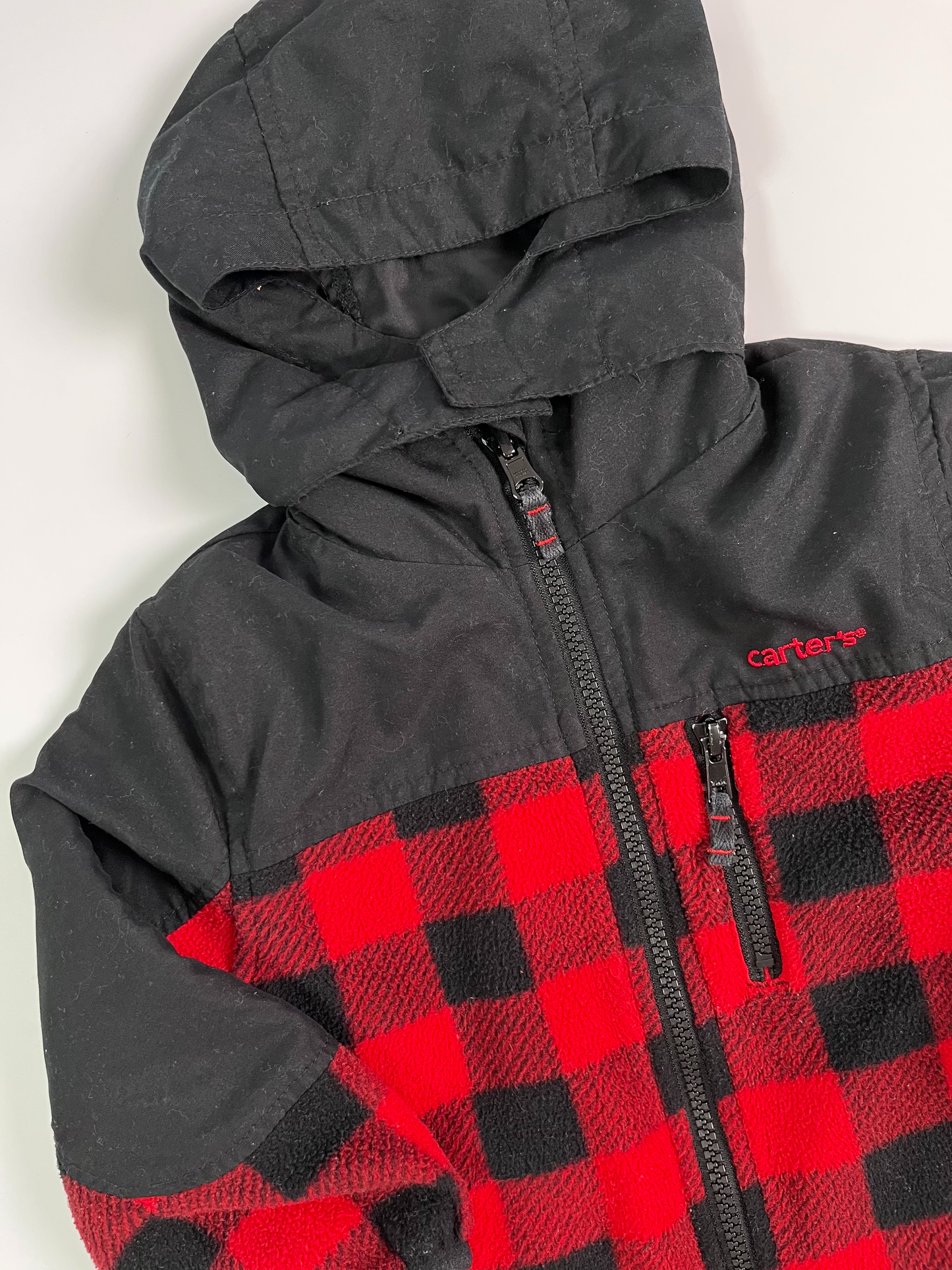 Carters Checkered Jacket 3T