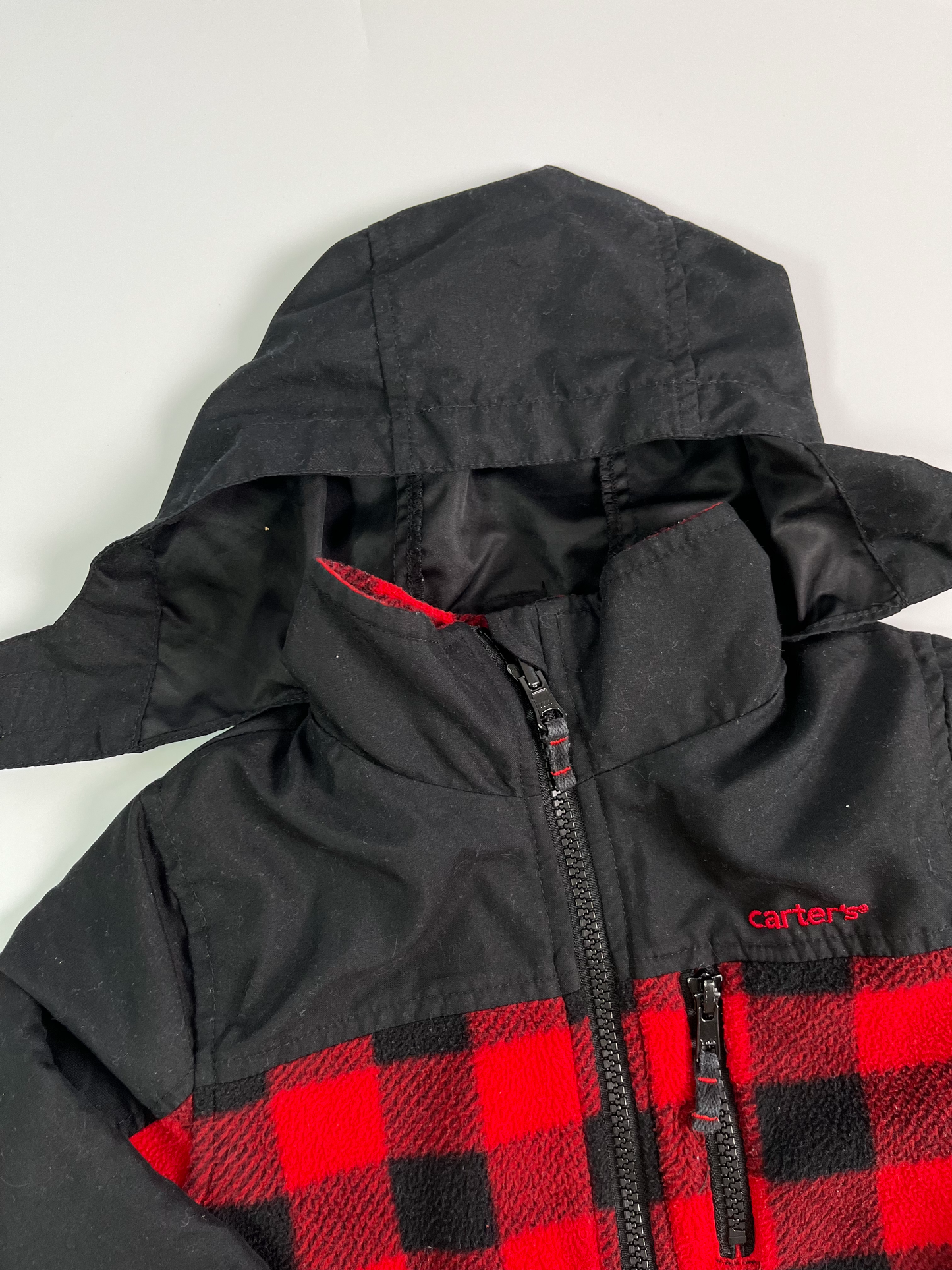 Carters Checkered Jacket 3T