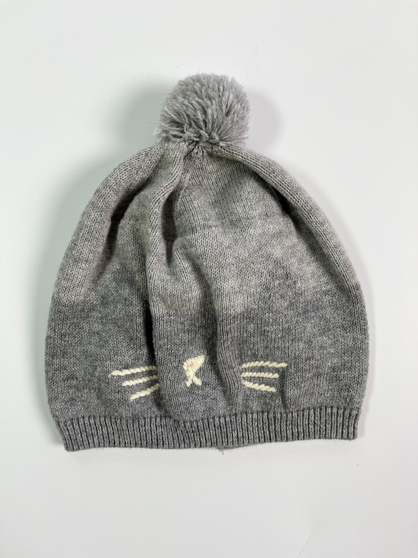 ZARA Cat Pom Pom Toque 12m