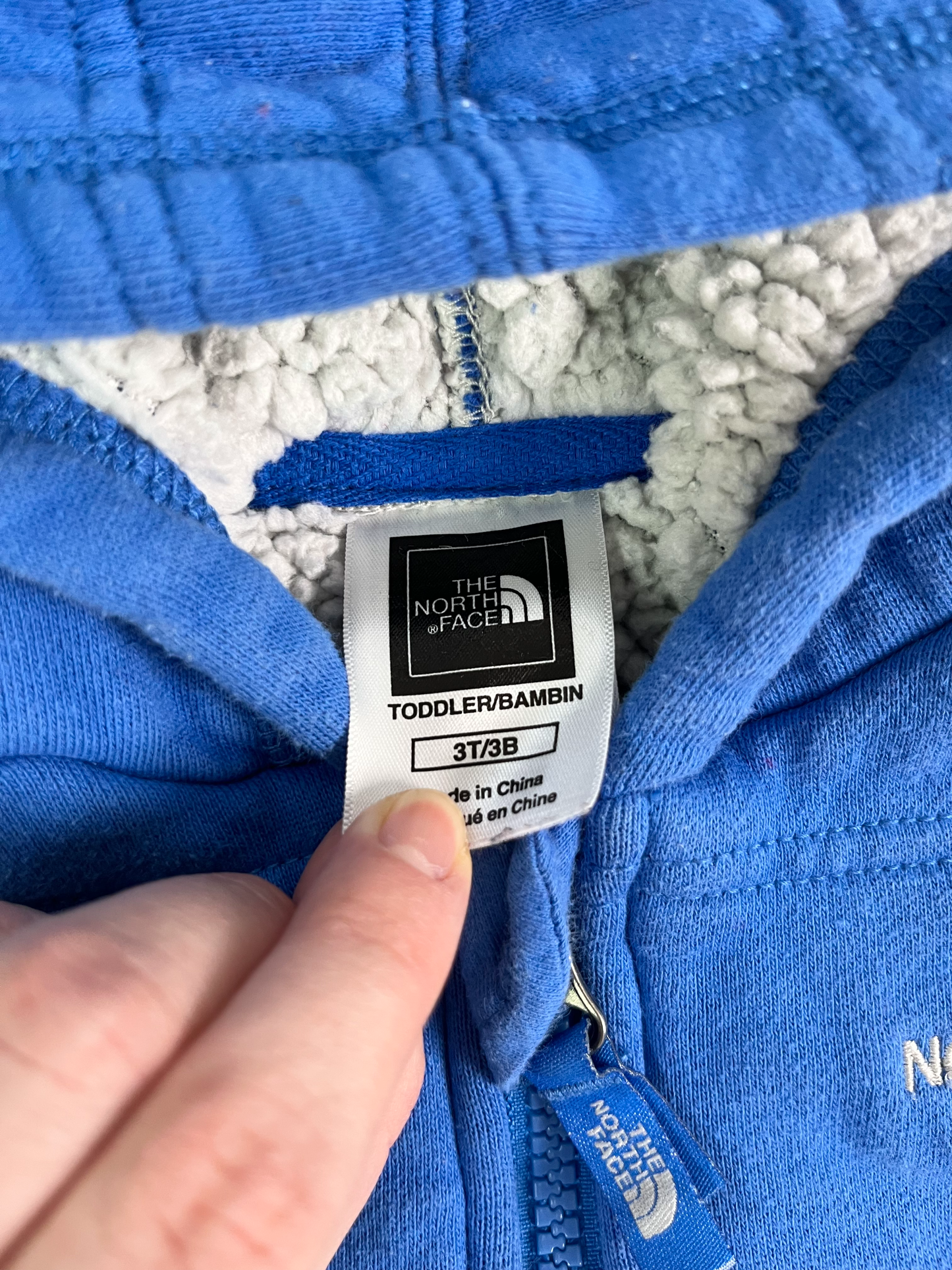 Northface Zip-Up Hoodie 3T