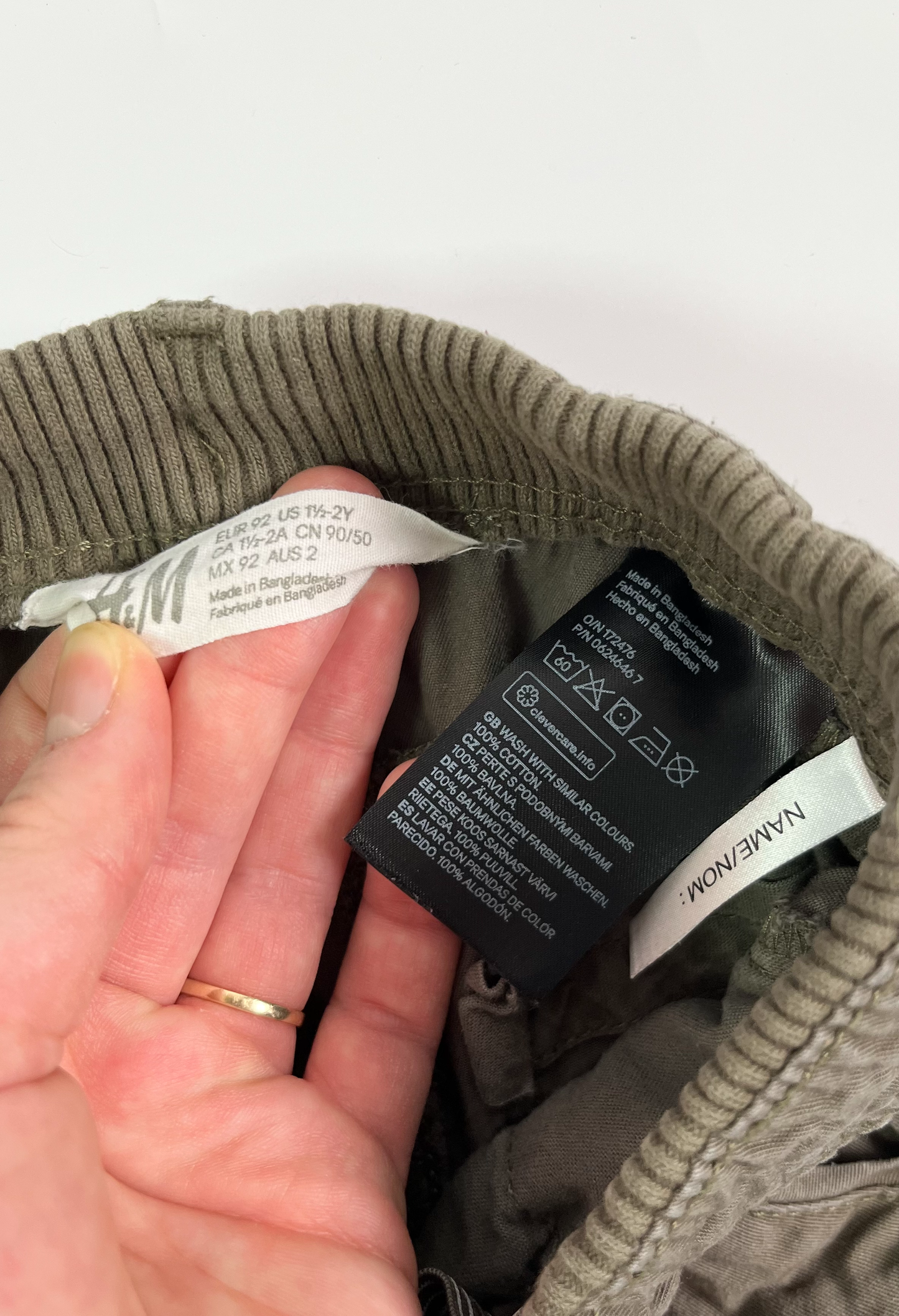 H&M Cargo Shorts 2T