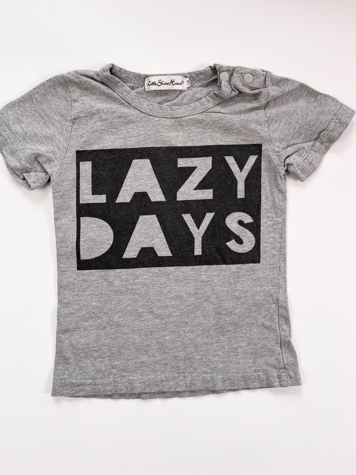 Little Shine House “Lazy Days” T-Shirt 2T