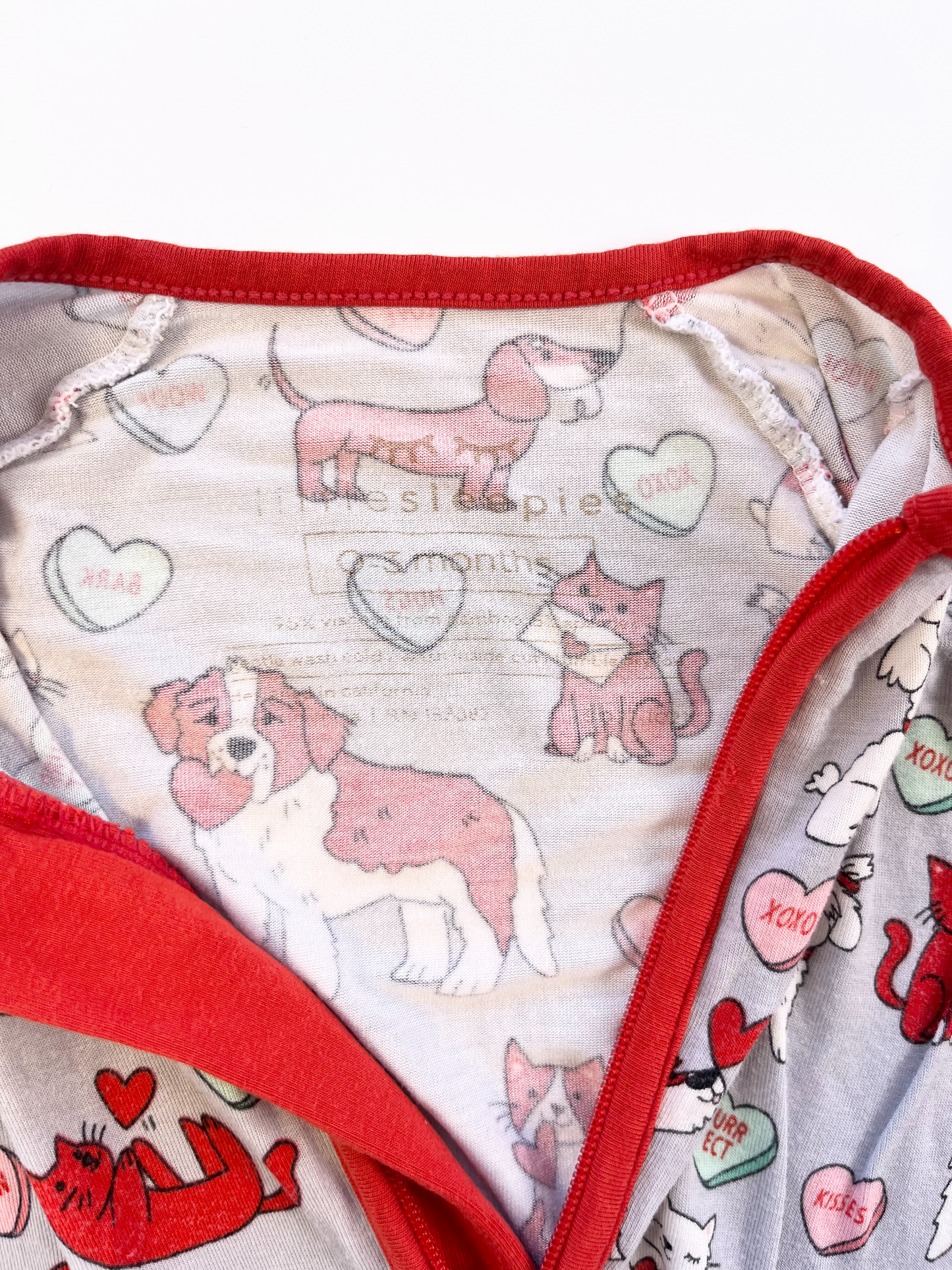 Little Sleepies Bamboo Convertible Sleeper/Romper 0-3m