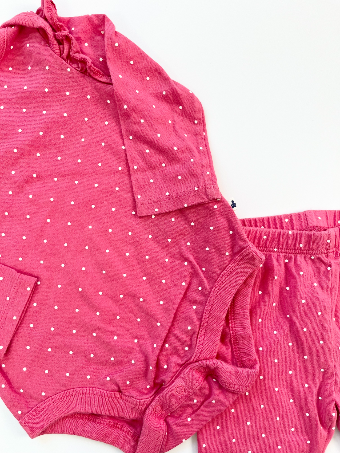 GAP Pink Polkadot Set 3-6m