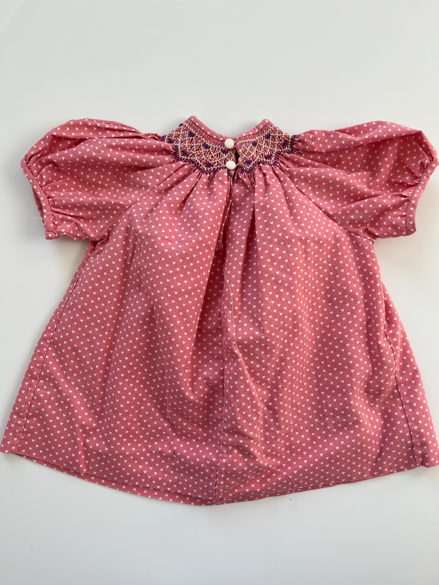 Handmade Hearts Dress 6-12m