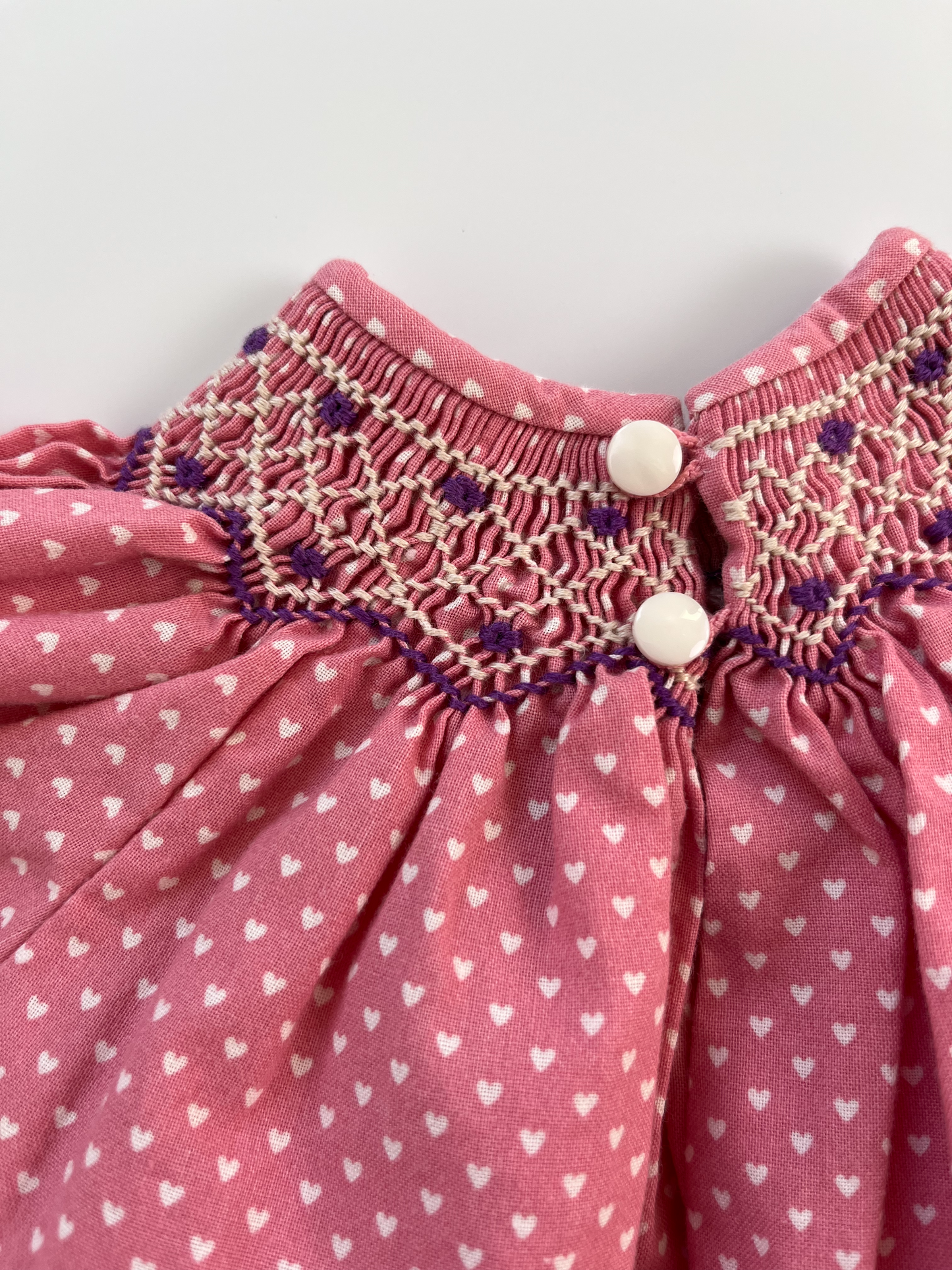 Handmade Hearts Dress 6-12m