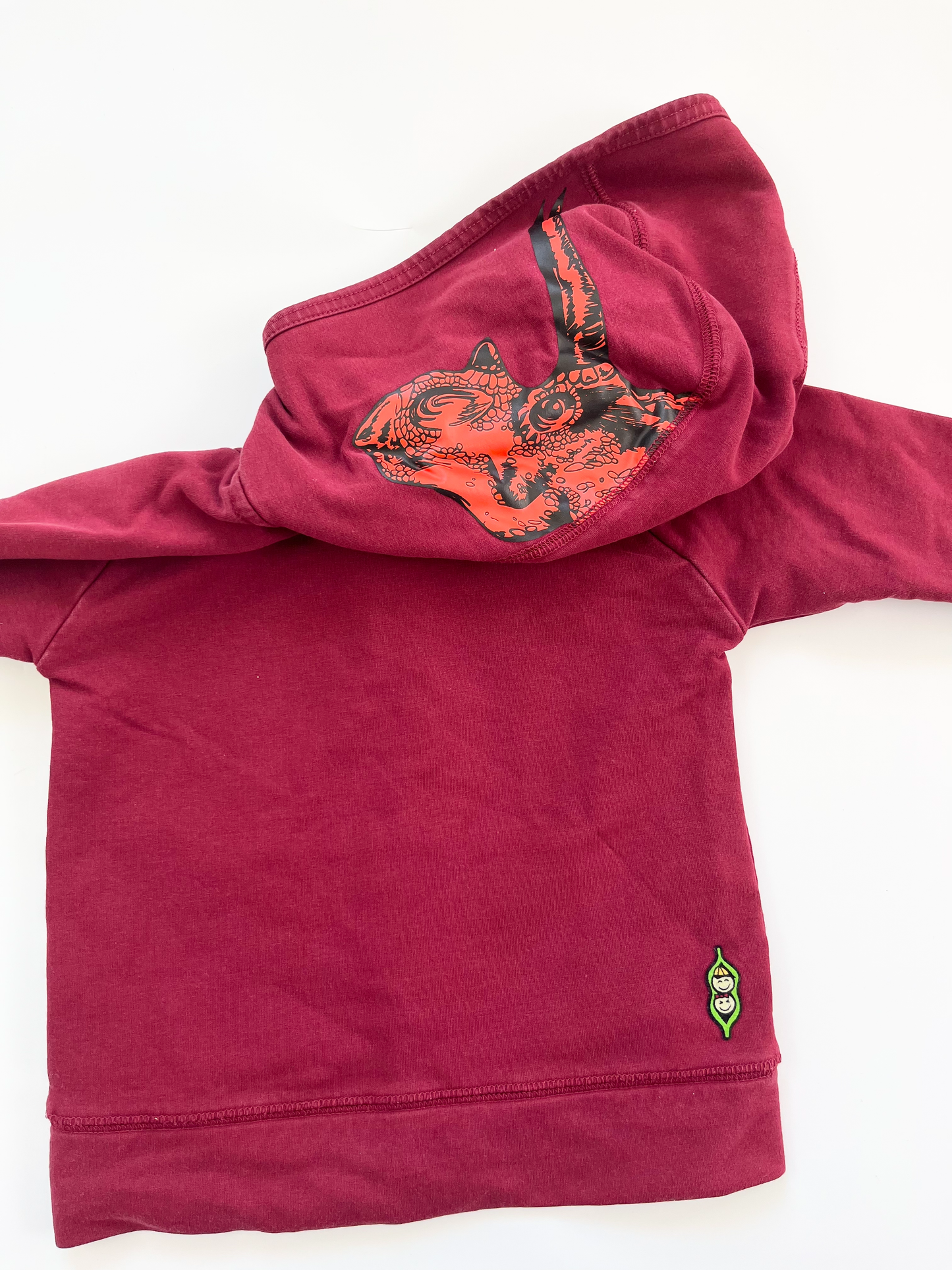 Peekaboo Beans Dinosaur Sweater 3T