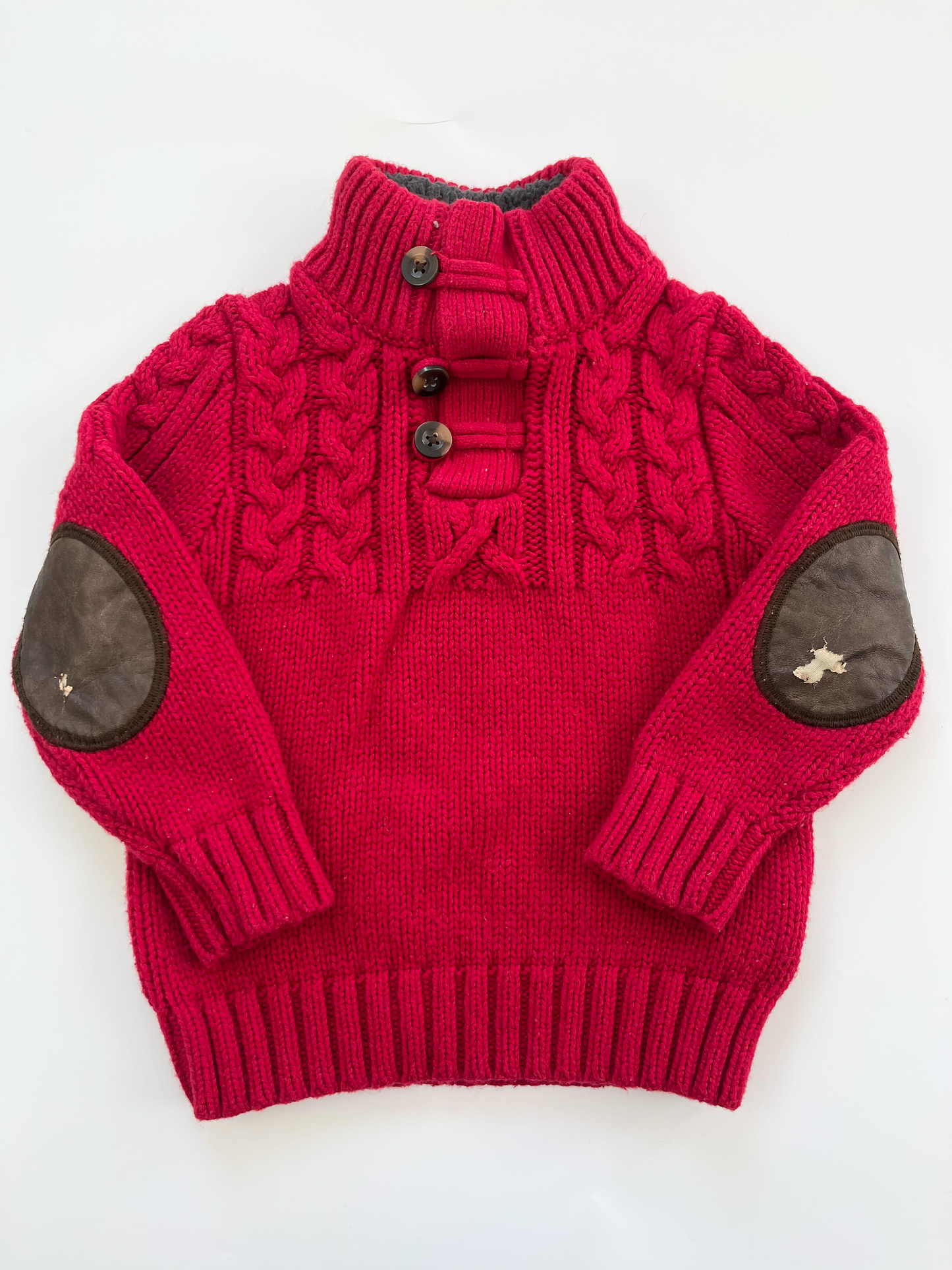 GAP Red Knit Sweater 3T
