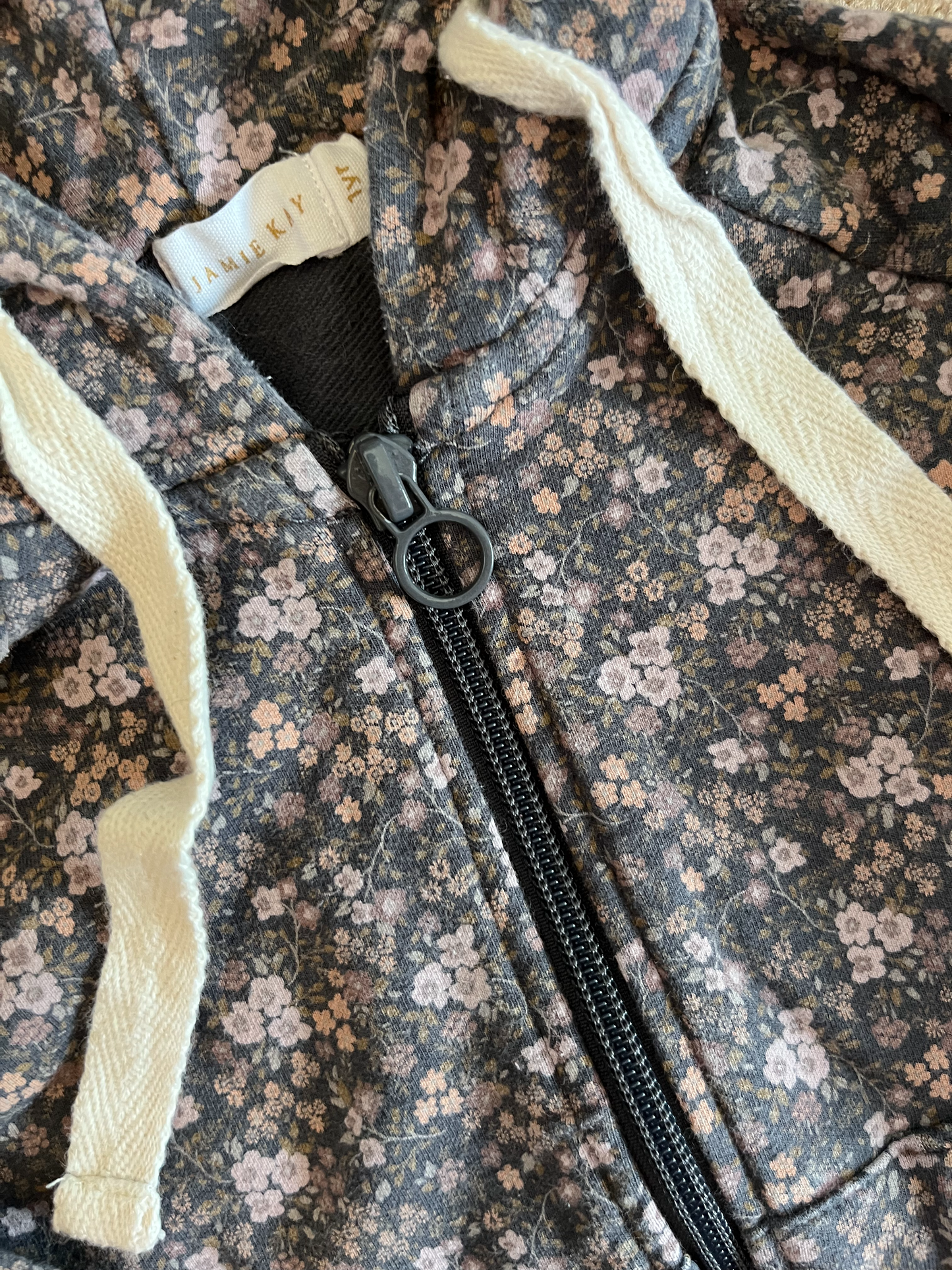 Jamie Kay Floral Zip-Up Hoodie 12-24m
