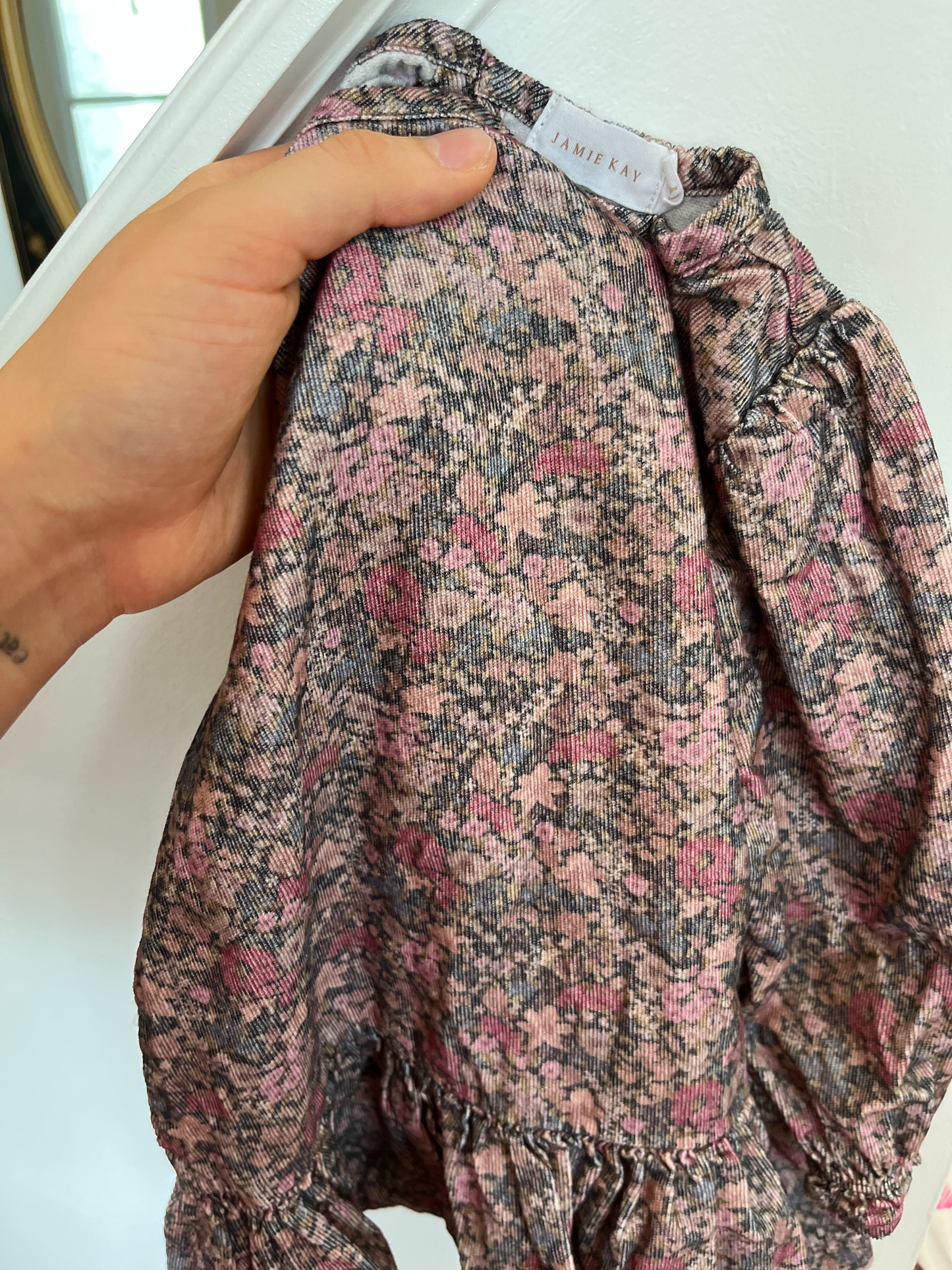 Jamie Kay Long-Sleeve Floral Dress 12-18m