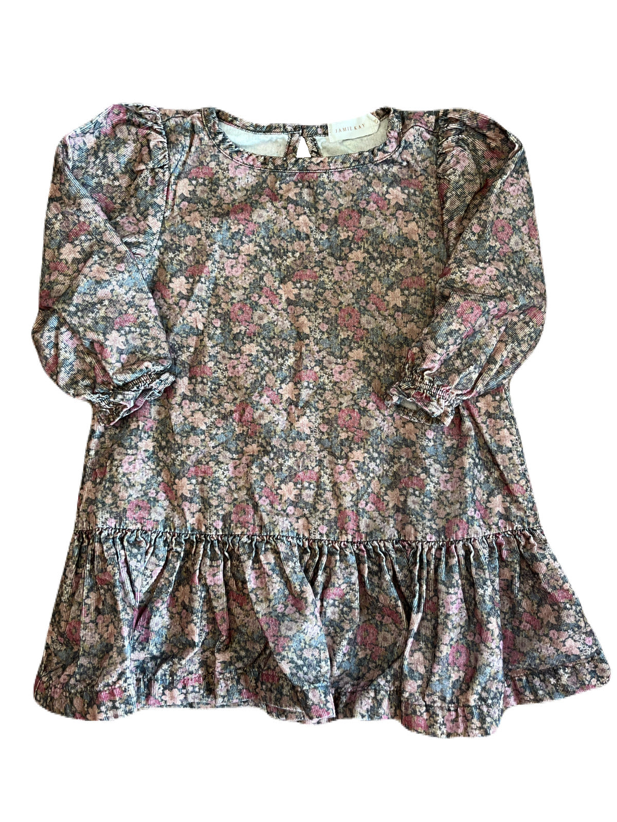 Jamie Kay Long-Sleeve Floral Dress 12-18m