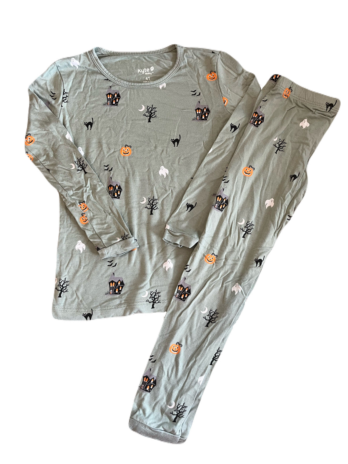 Kyte Halloween Bamboo Pjs 4T