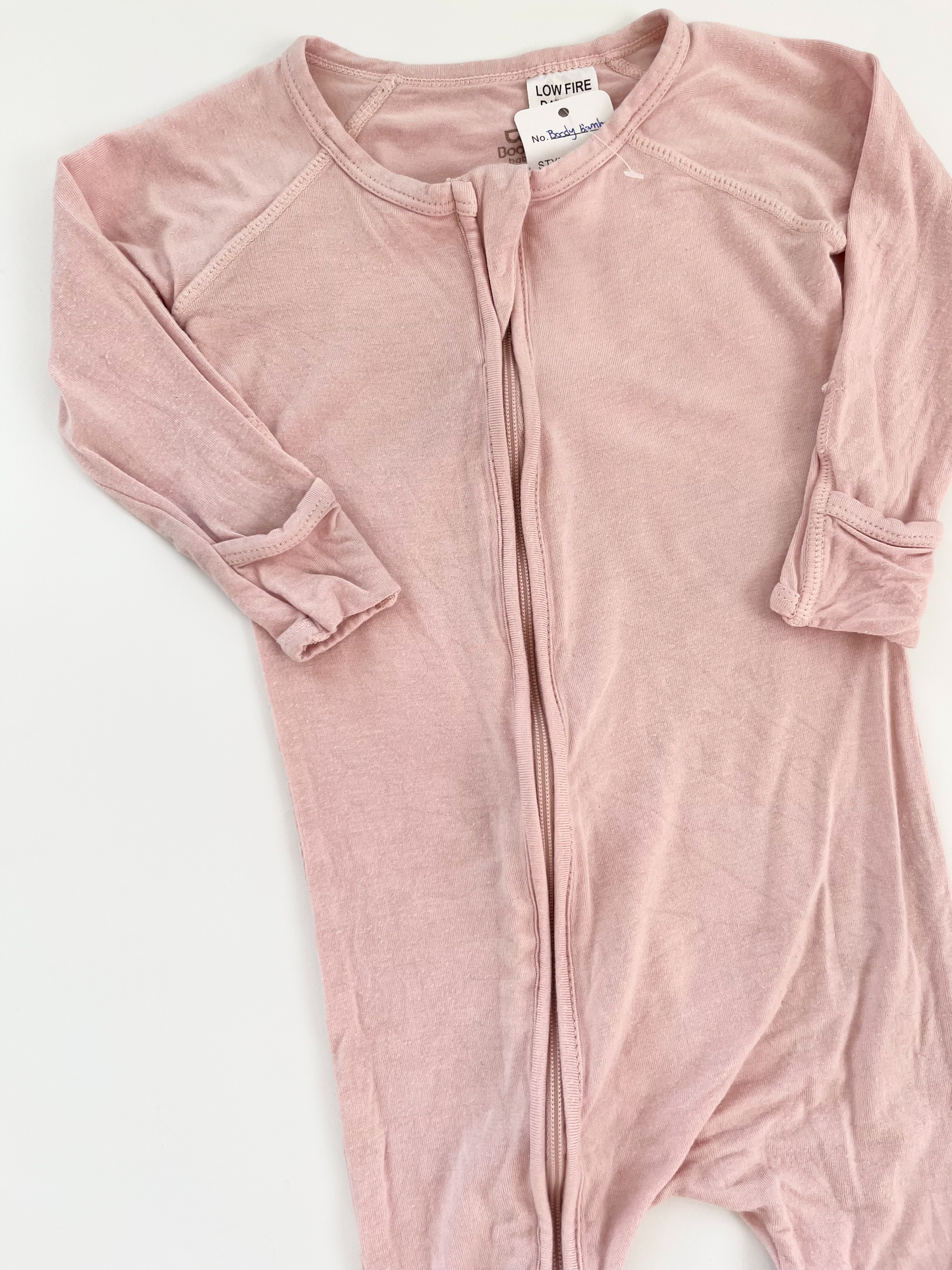 Boody Baby Bamboo Footed Sleeper 6-12m