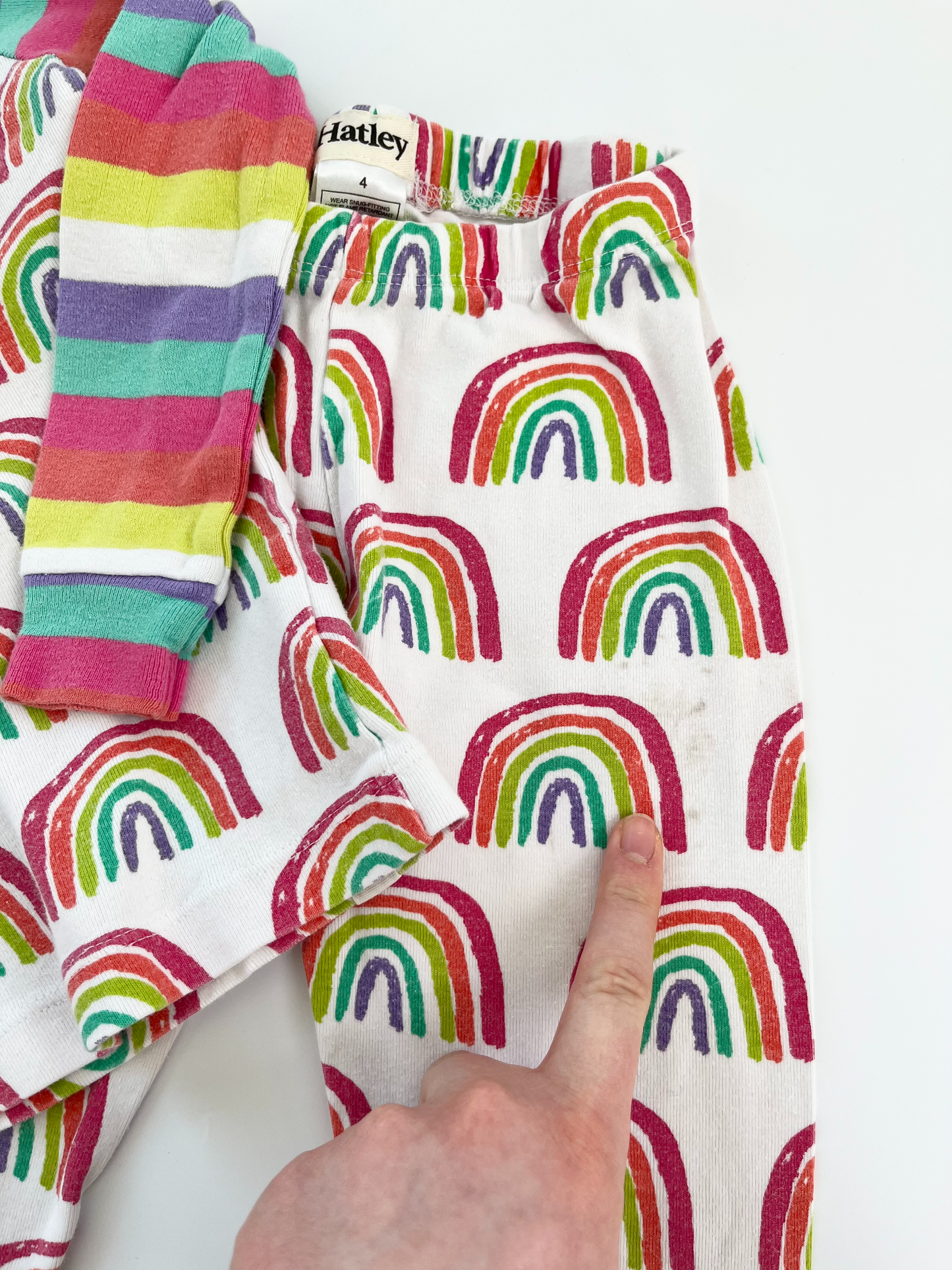 Hatley Rainbow Pyjama Set 4T