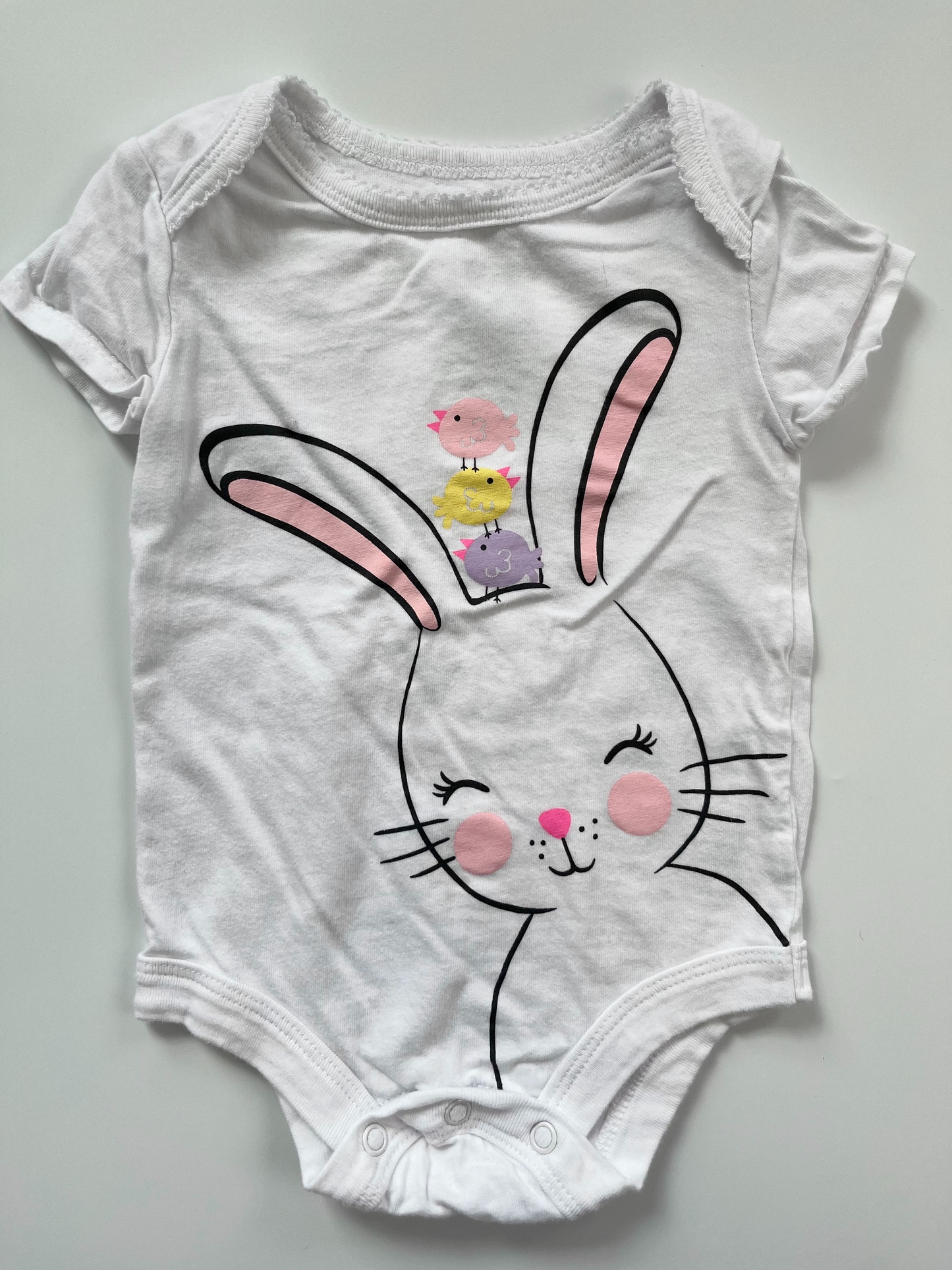 George Bunny Onesie 3-6m