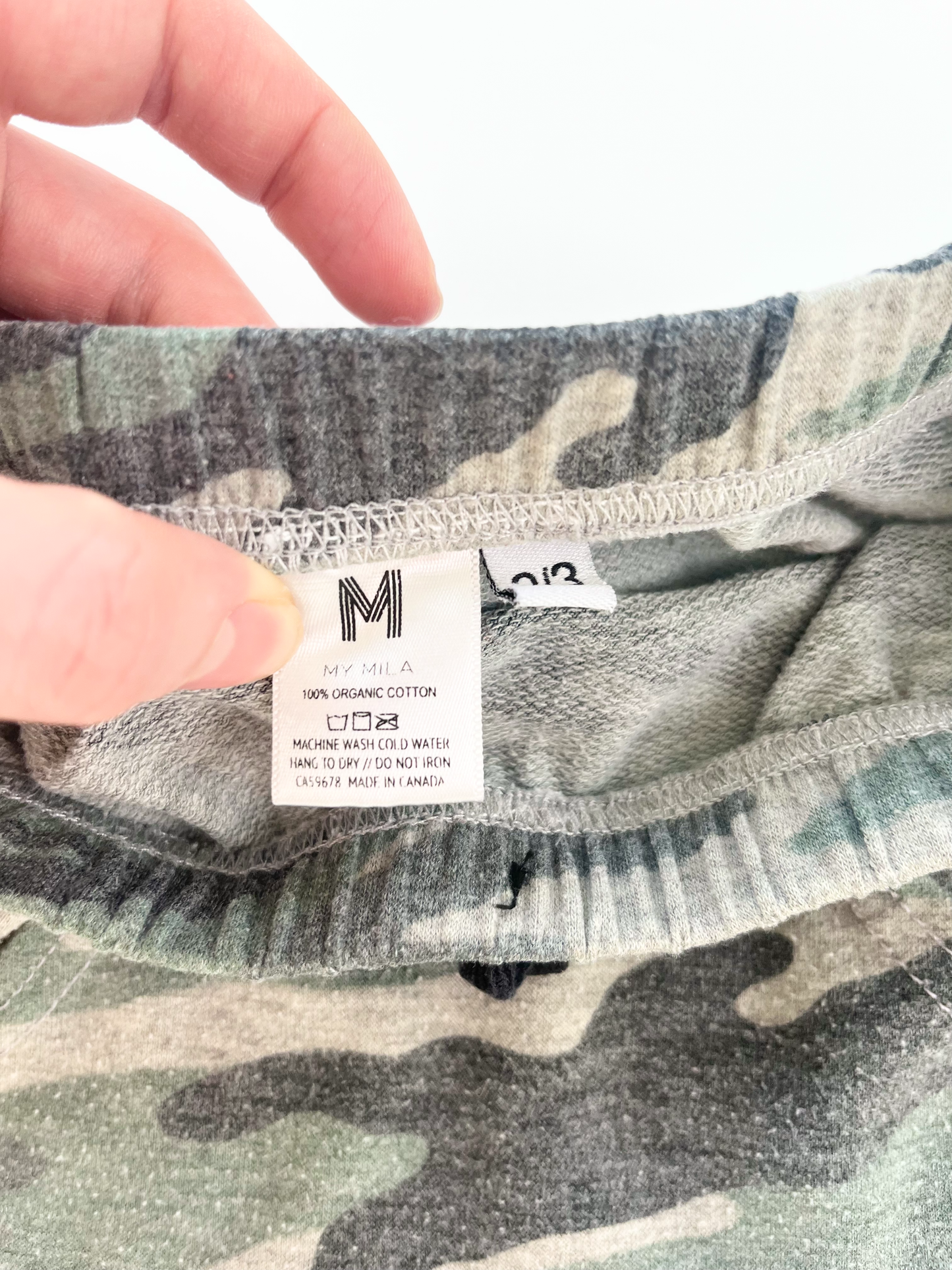 My Mila Harem Camo Pants 2/3T