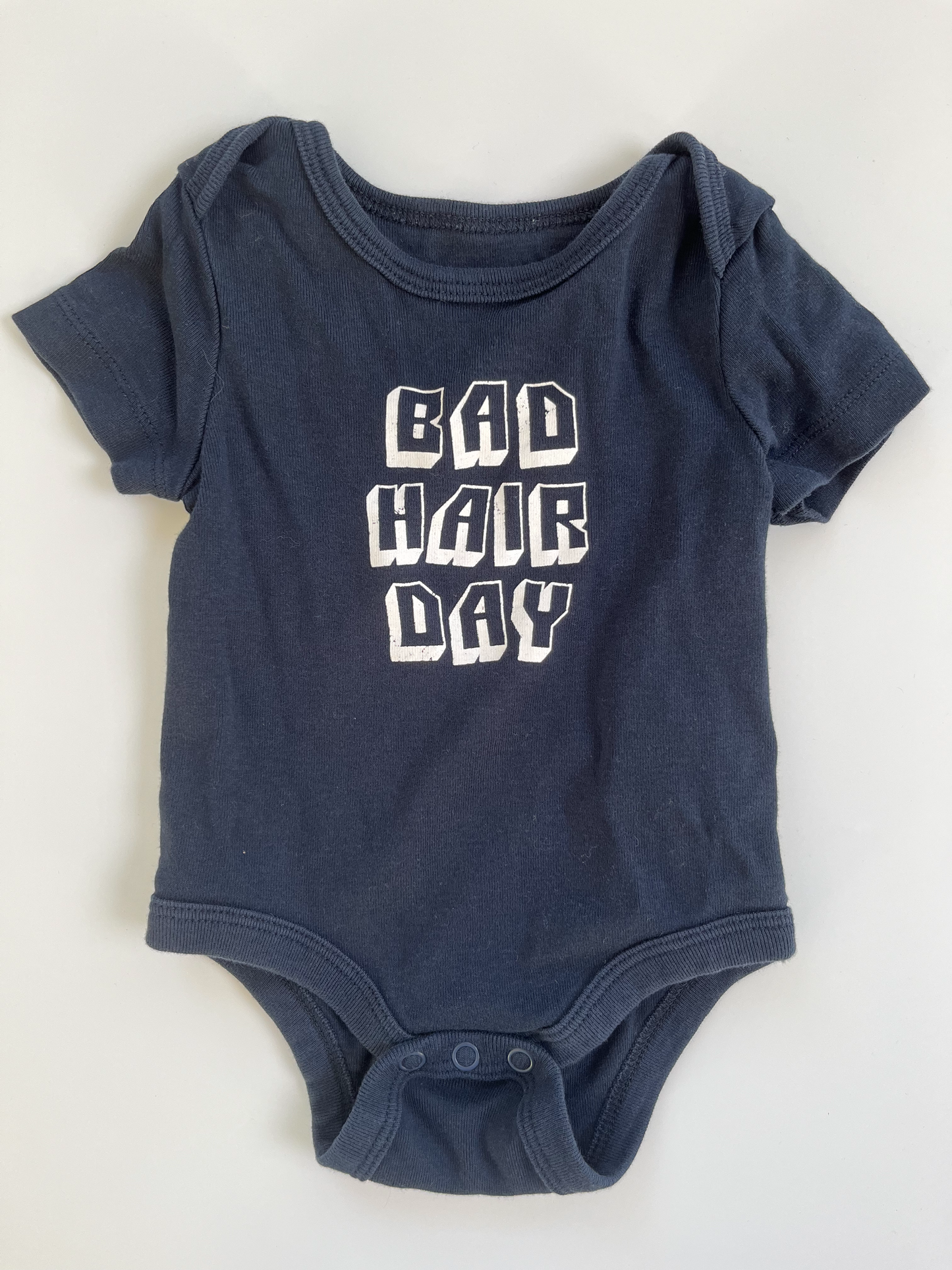 Joe Fresh "Bad Hair Day" Onesie 3-6m