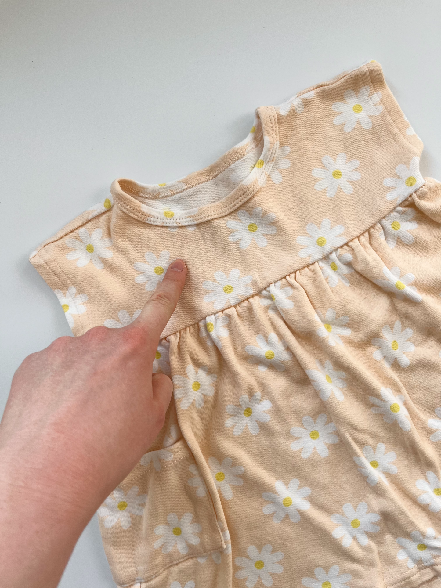 Indigo Baby Dress 6-12m