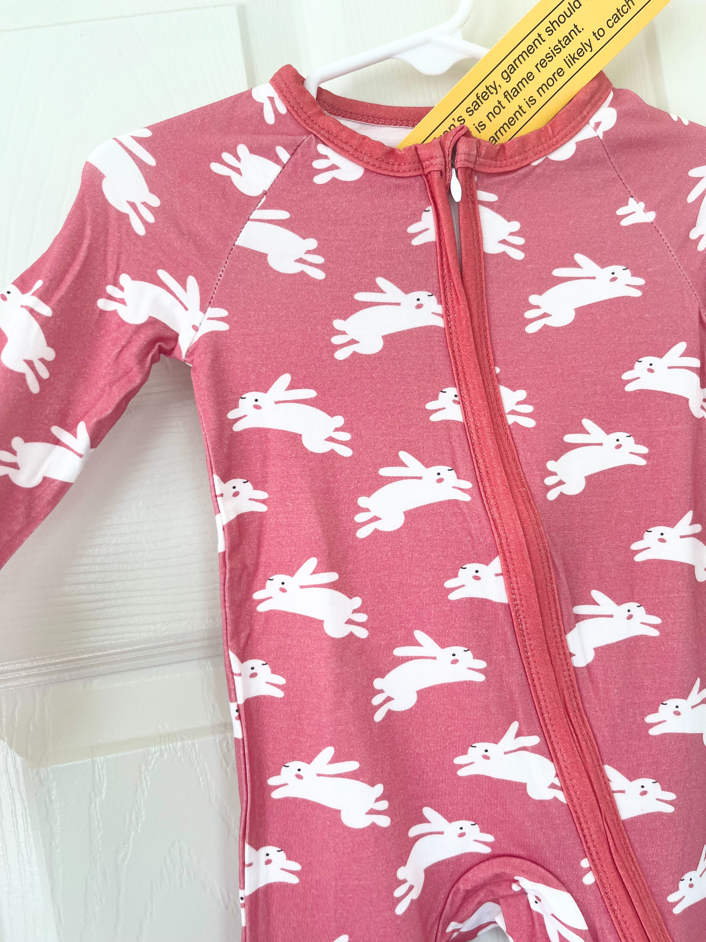 Bamboo Bunny Romper 6-9m