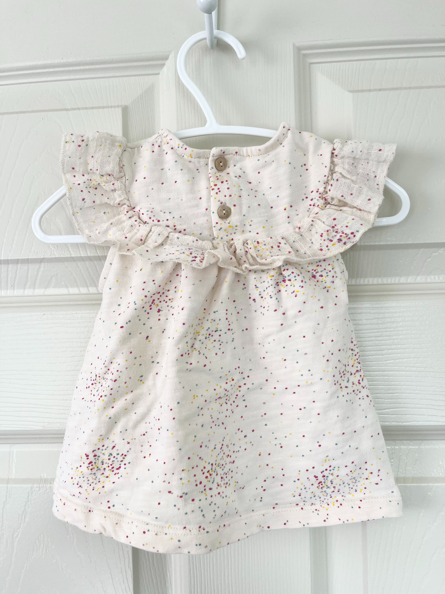 ZARA Confetti Dress 3-6m